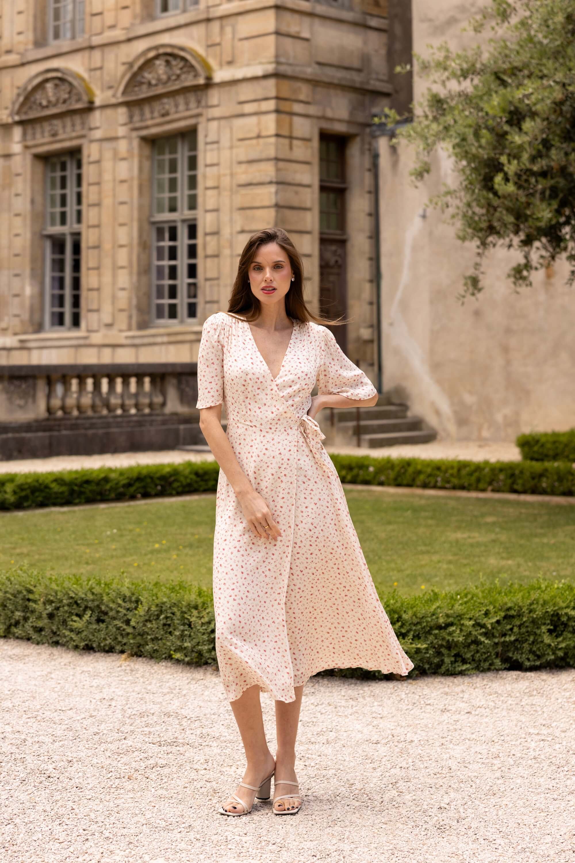Flora Wrap Dress - Image 3