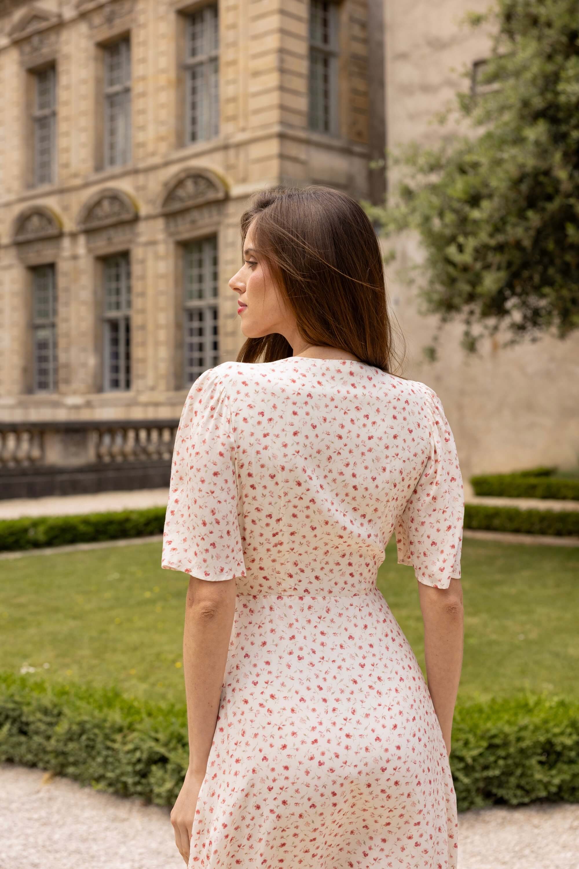 Flora Wrap Dress - Image 7