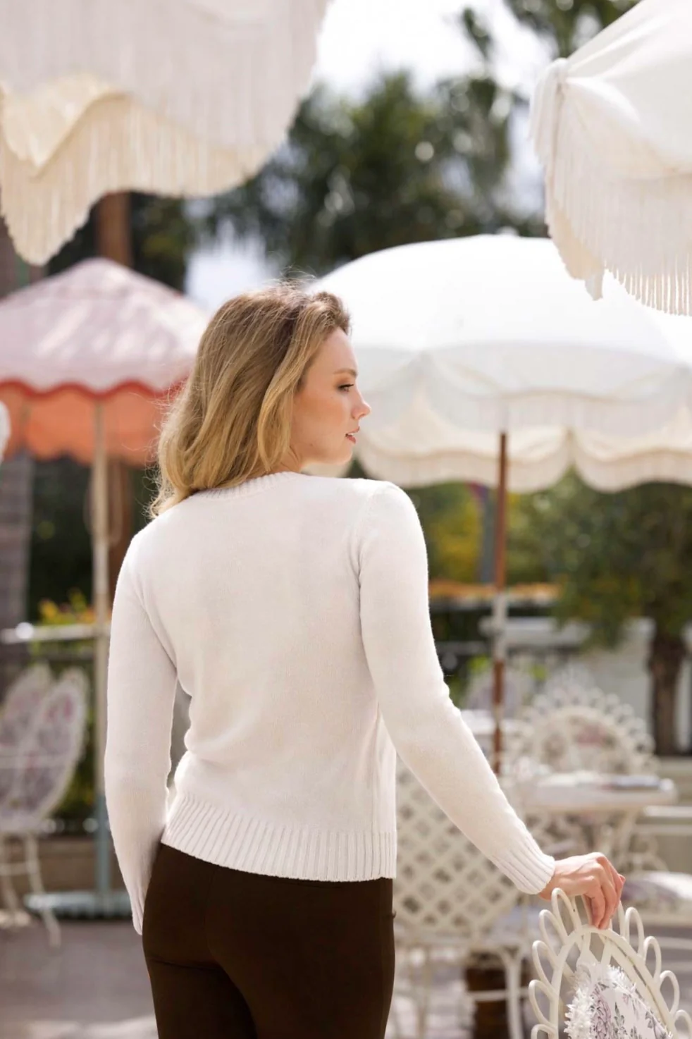 Oliver Wool Cashmere Sweater - Image 3