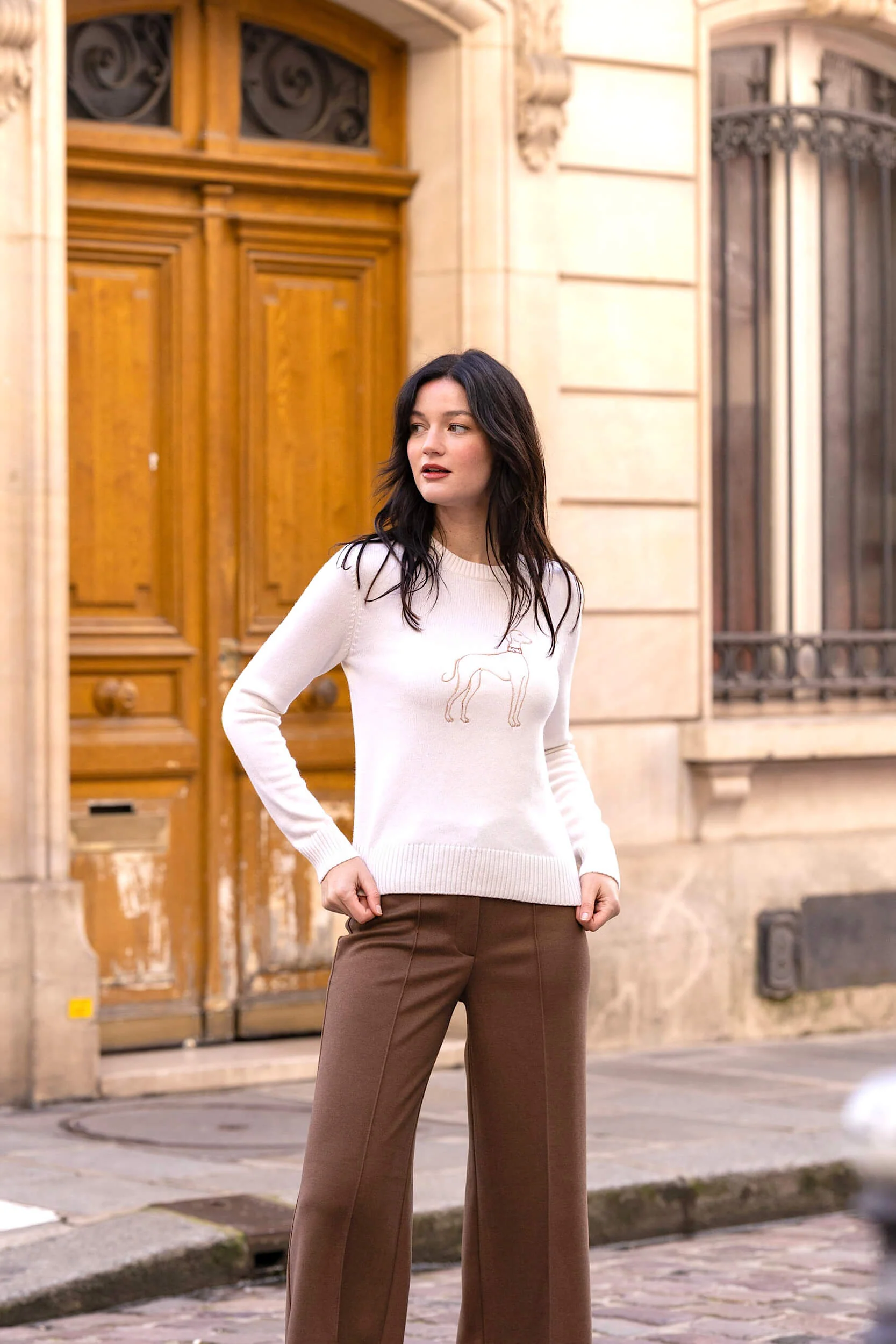 Oliver Wool Cashmere Sweater - Image 4