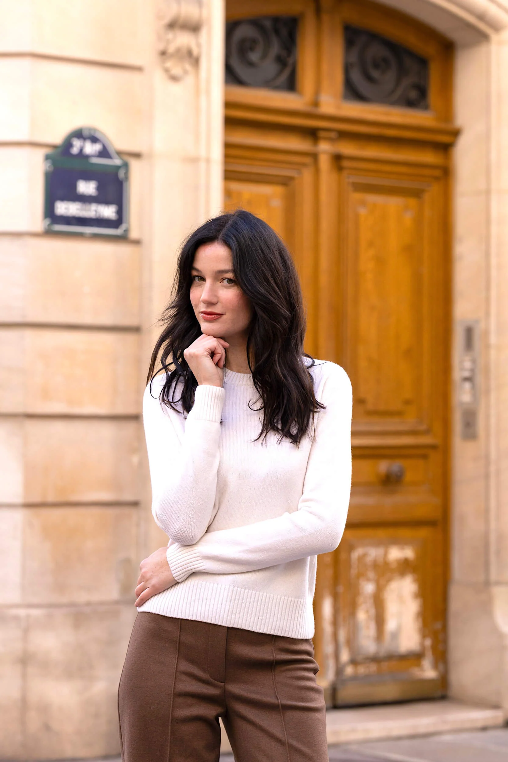 Oscar Wool Cashmere Sweater - Image 4