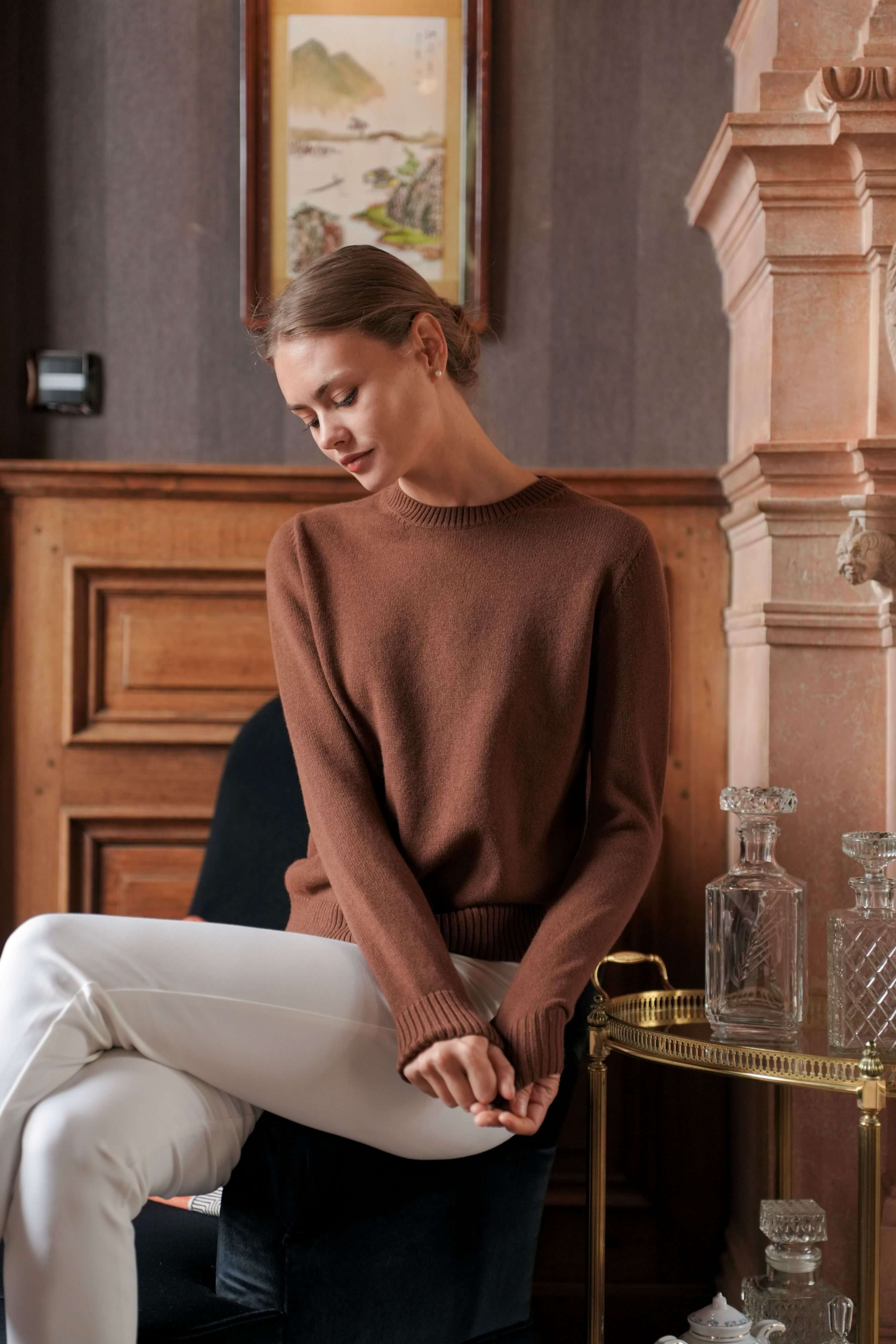 Oscar Wool Cashmere Sweater - Image 8