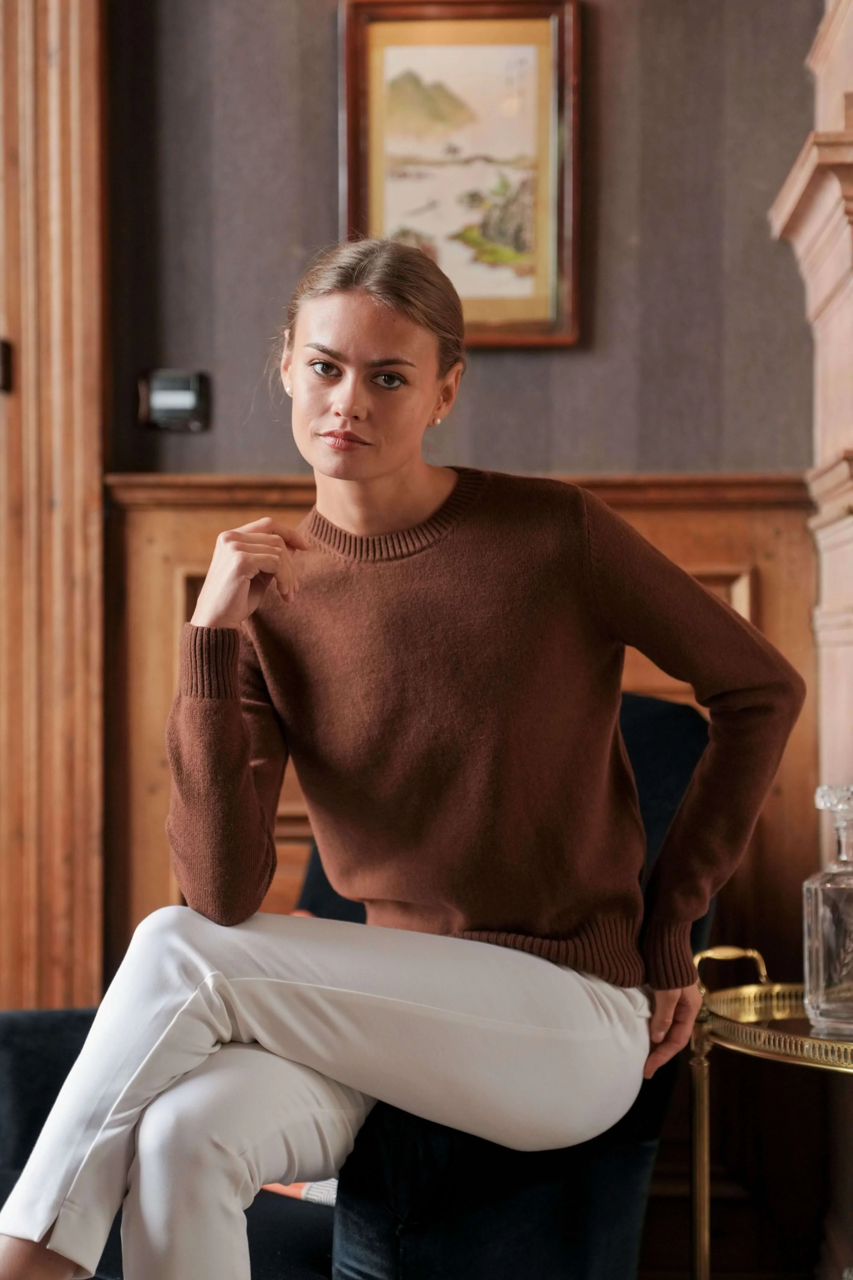 Oscar Wool Cashmere Sweater - Image 9