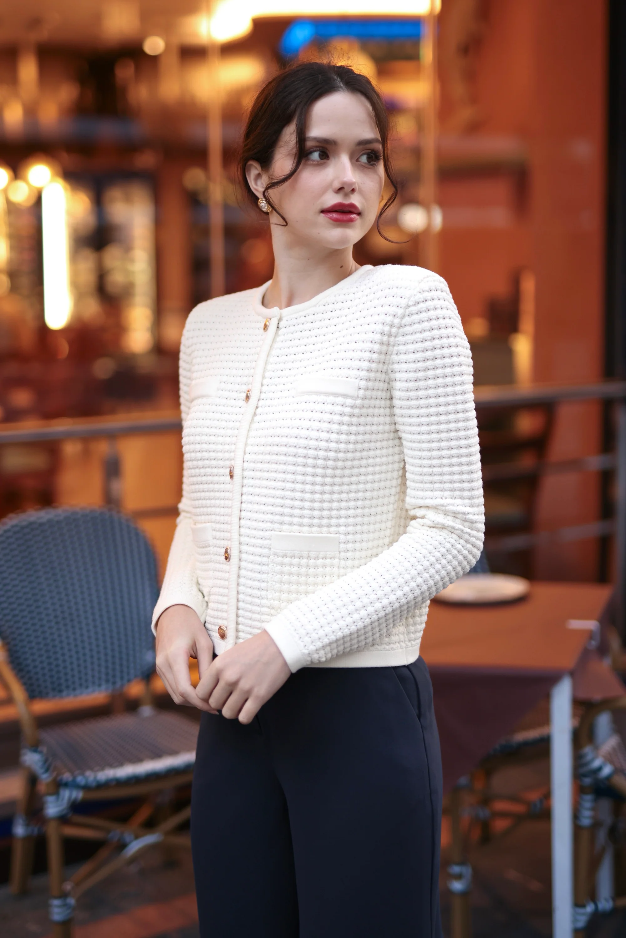 Margery Ecovero Knit Jacket - Image 3