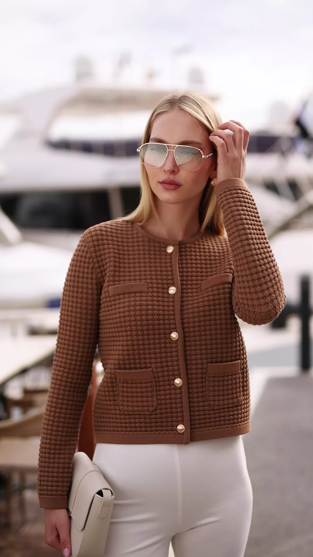 Margery Ecovero Knit Jacket - Image 9