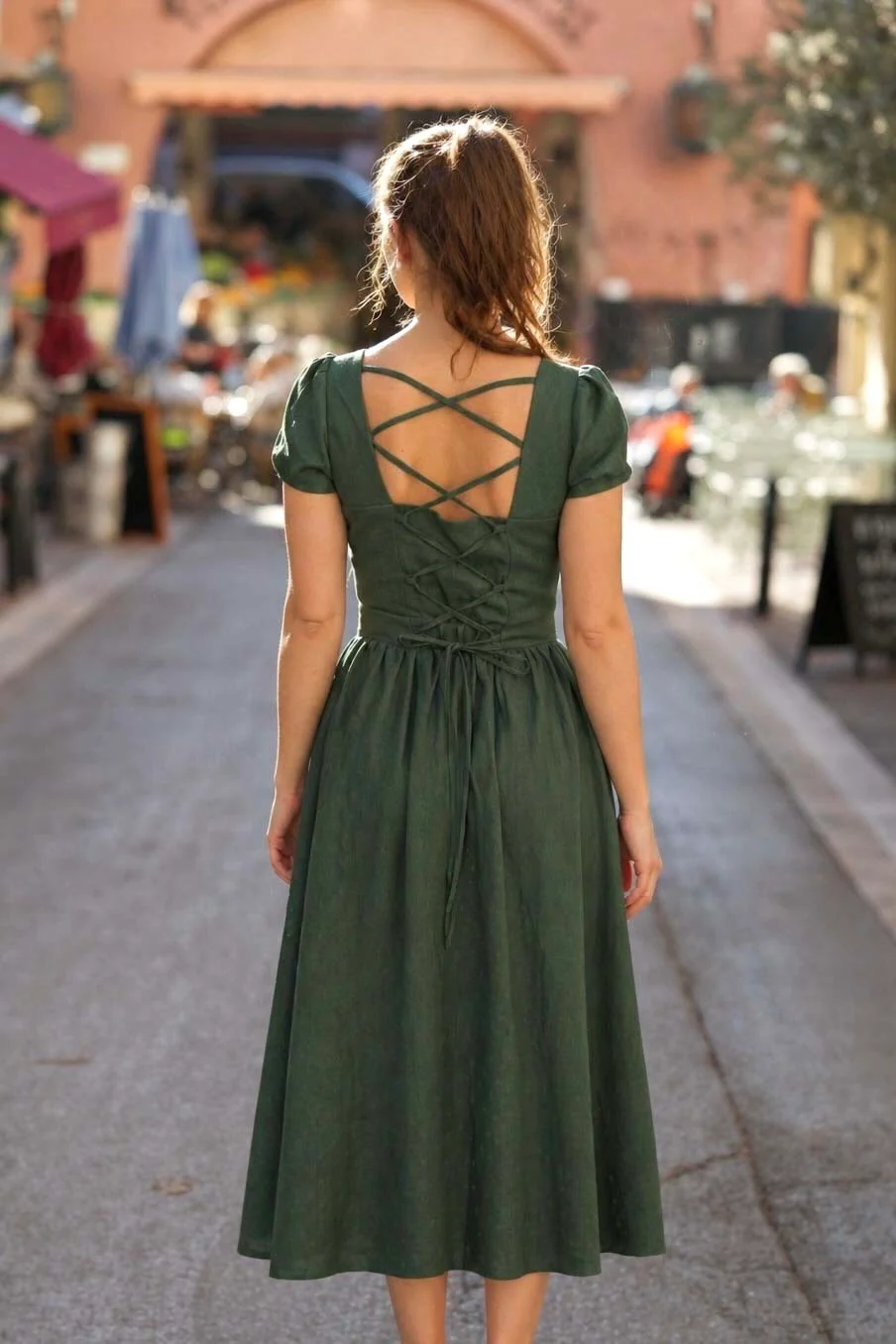 Estelle Button Down Dress - Image 6