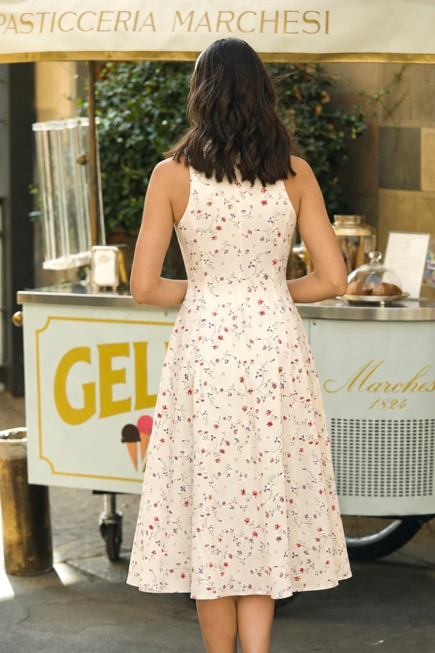 Clarice Halter Top Dress - Image 6