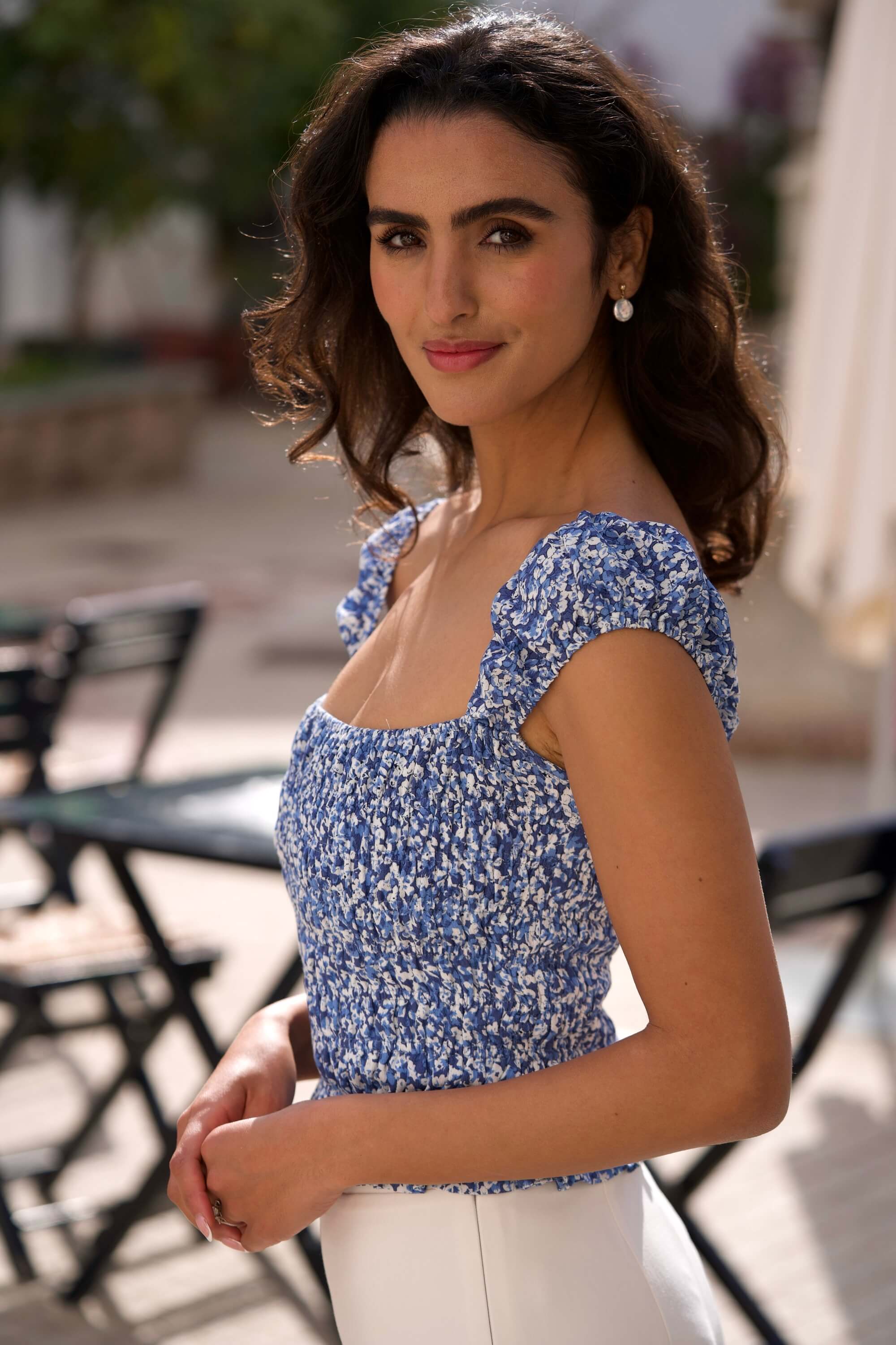 Lucy Smocked Top - Image 5