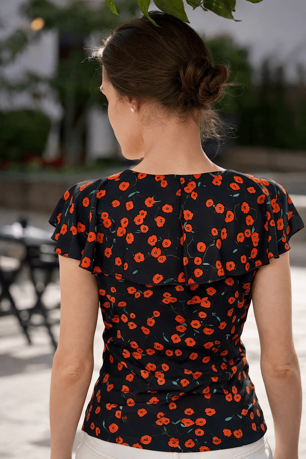 Milena Flounce Blouse - Image 8