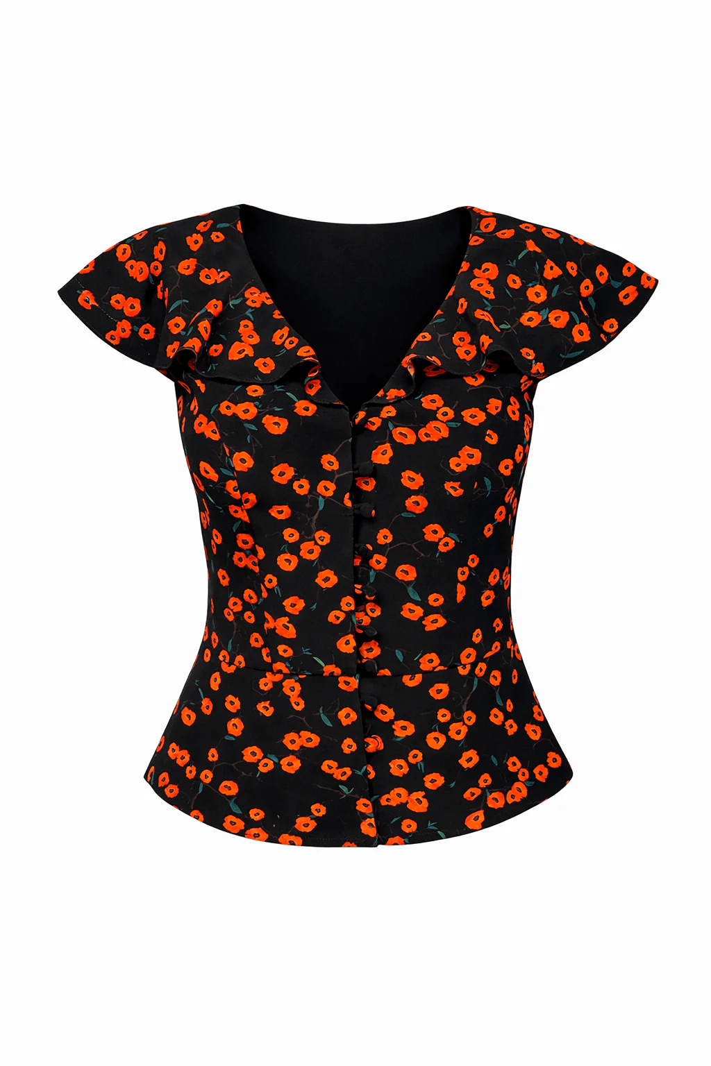 Milena Flounce Blouse - Image 9