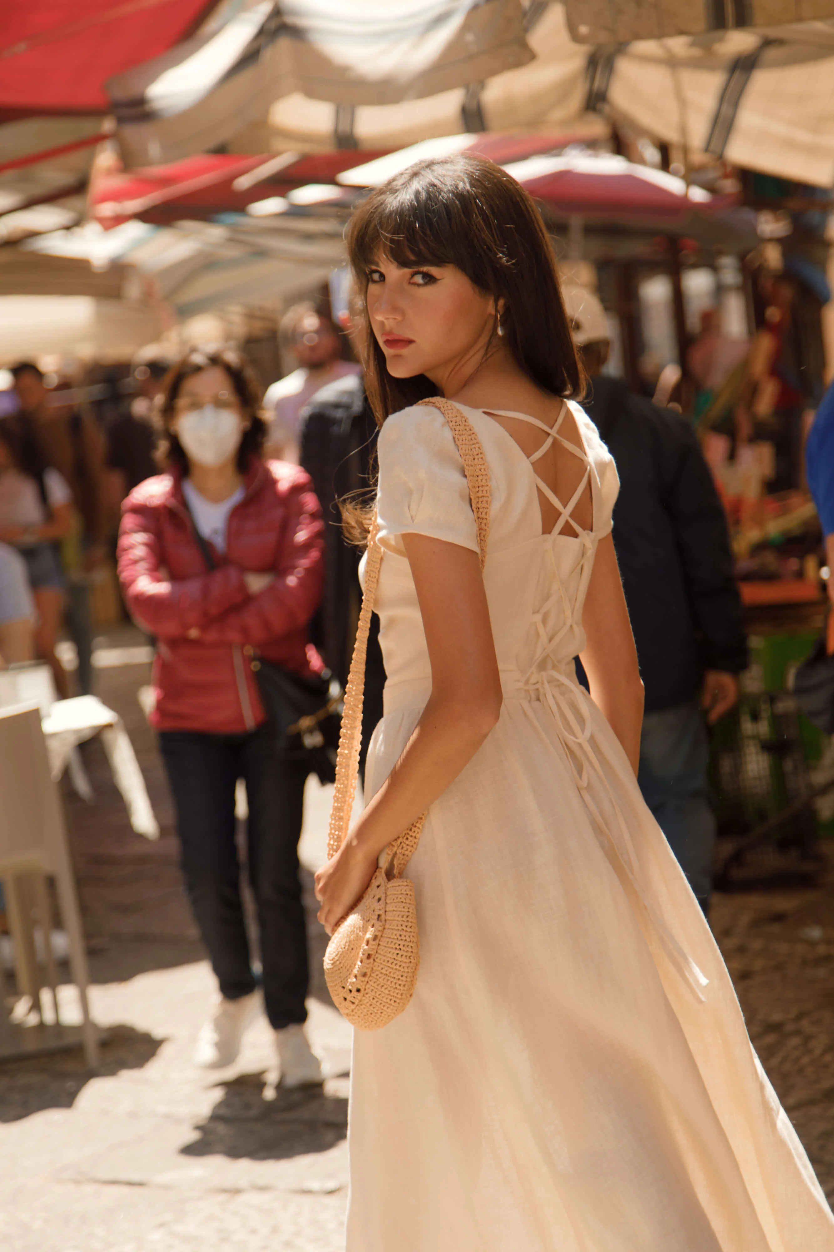 Giulia Hand-woven Rafia Bag Gift - Image 3