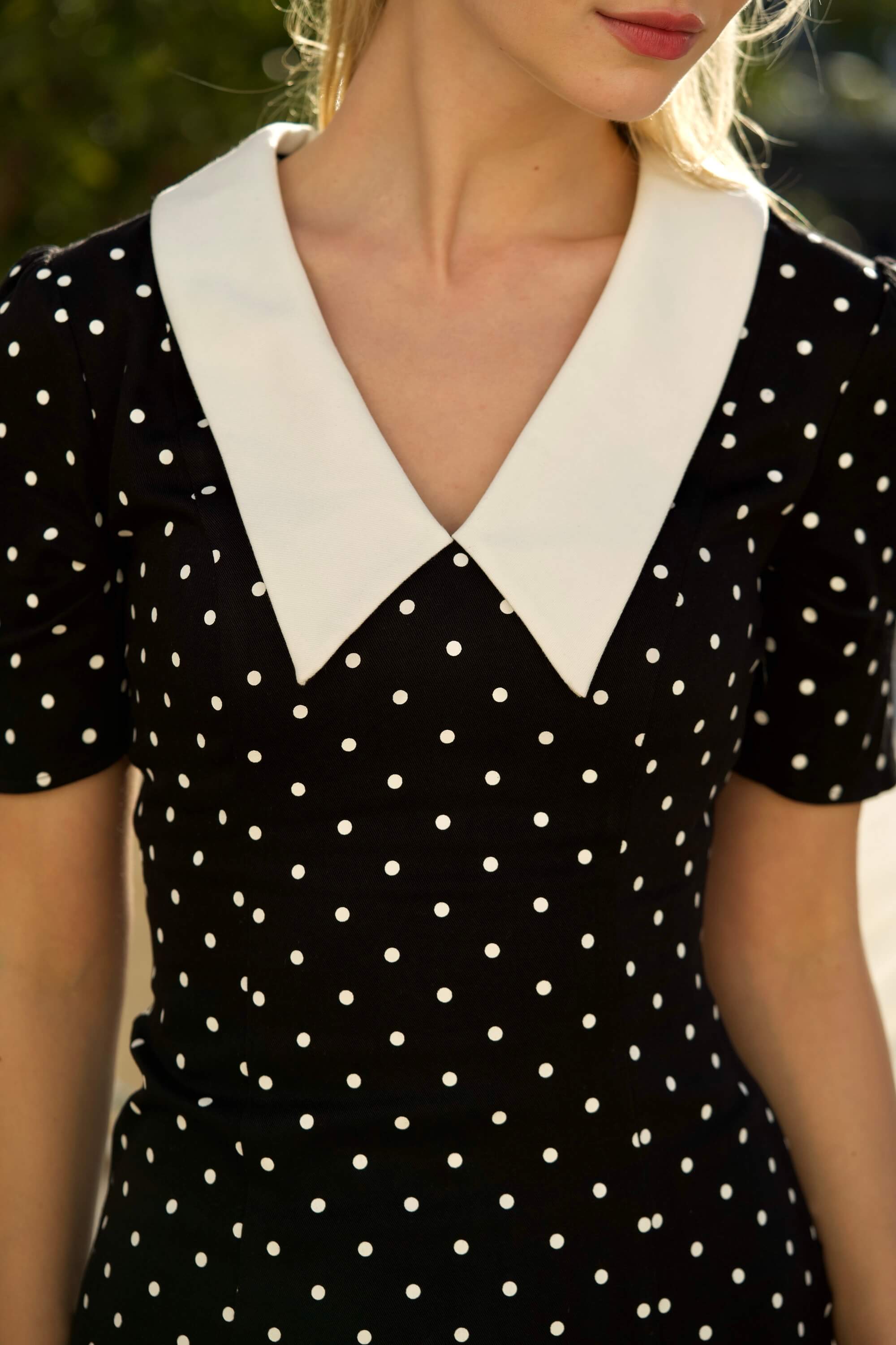 Gladys Polka Dot Dress - Image 9