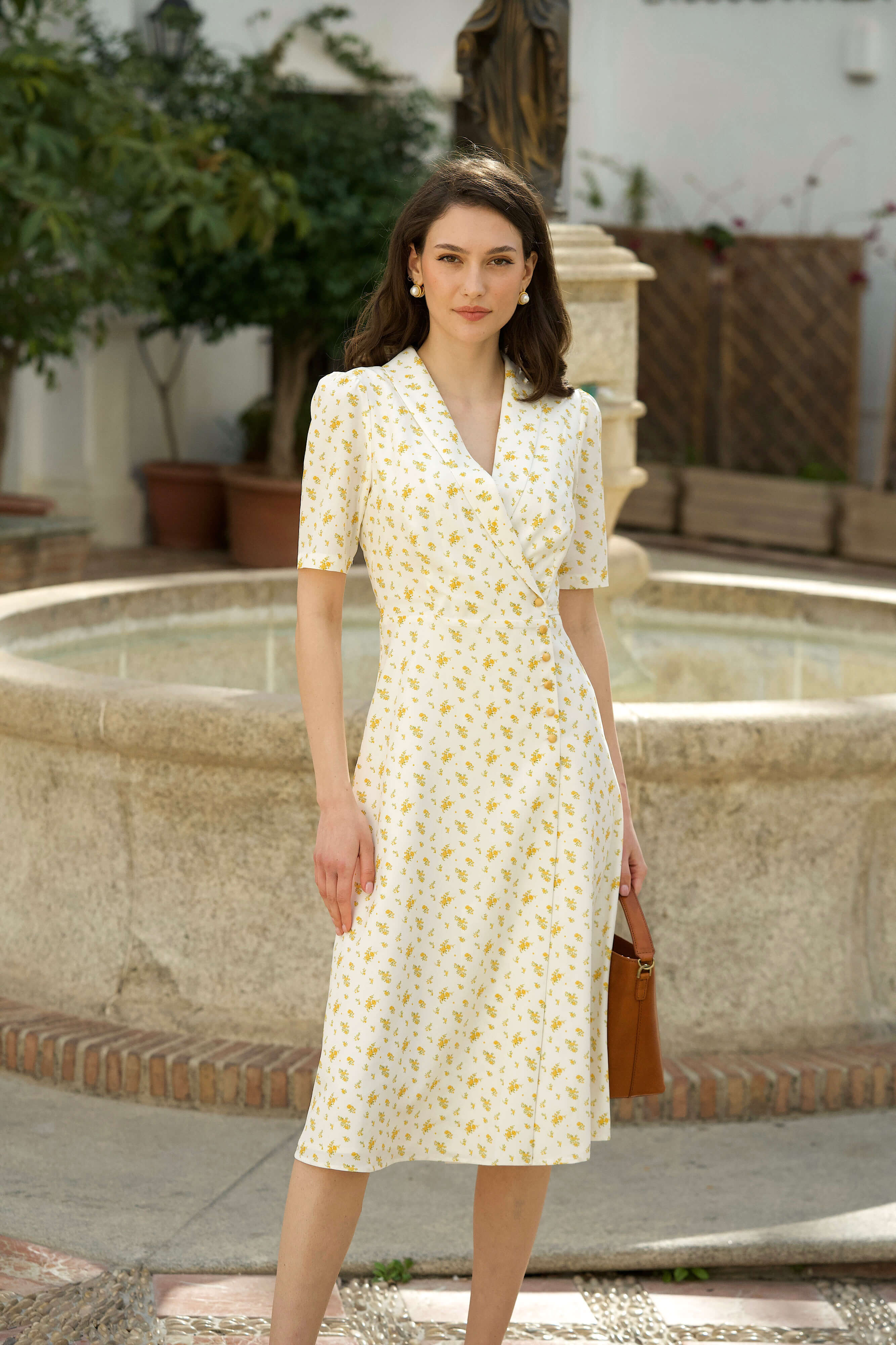 Gracelyn Wrap Dress - Image 10