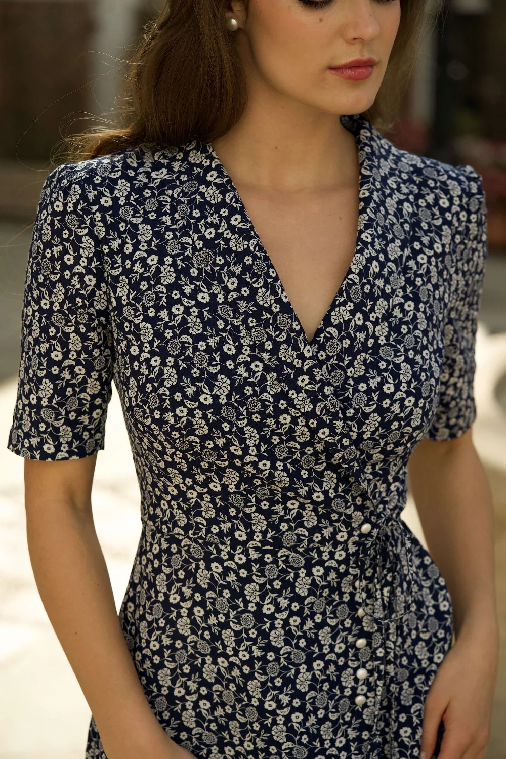 Gracelyn Wrap Dress - Image 7