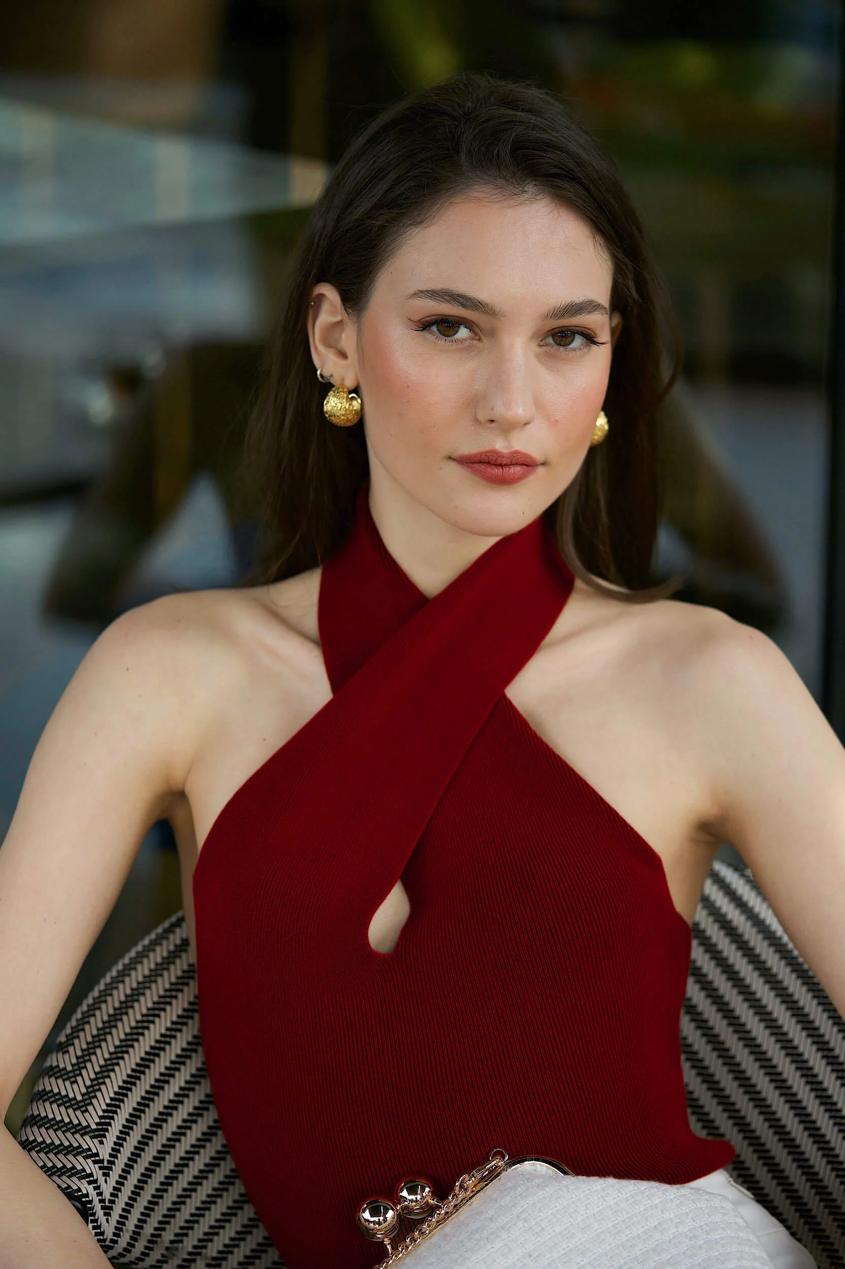 Amanda Halter Knit Top - Image 11