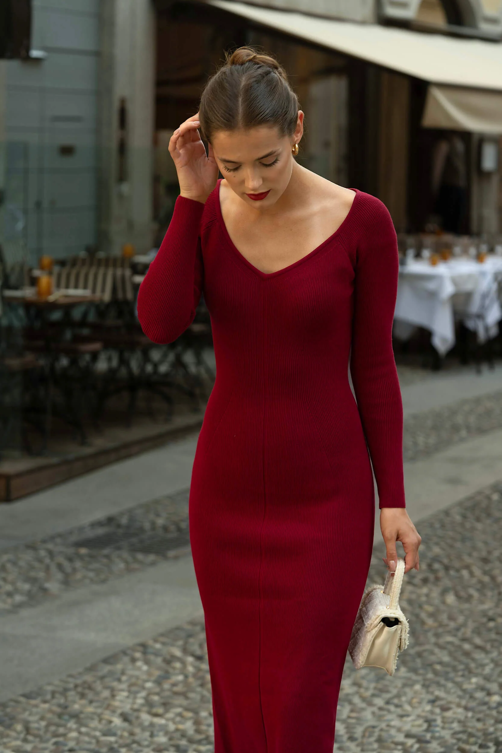 Vanessa Knit Dress - Image 9