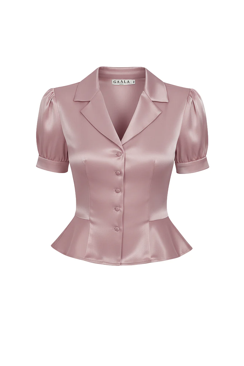Talia Peplum Blouse - Image 4