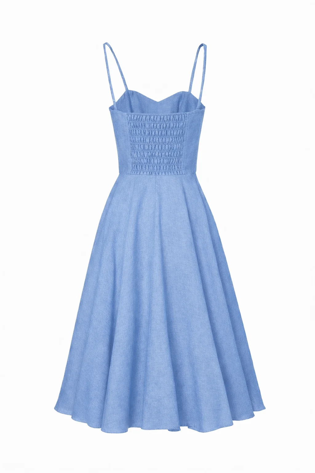 Bardot Linen Dress - Image 12