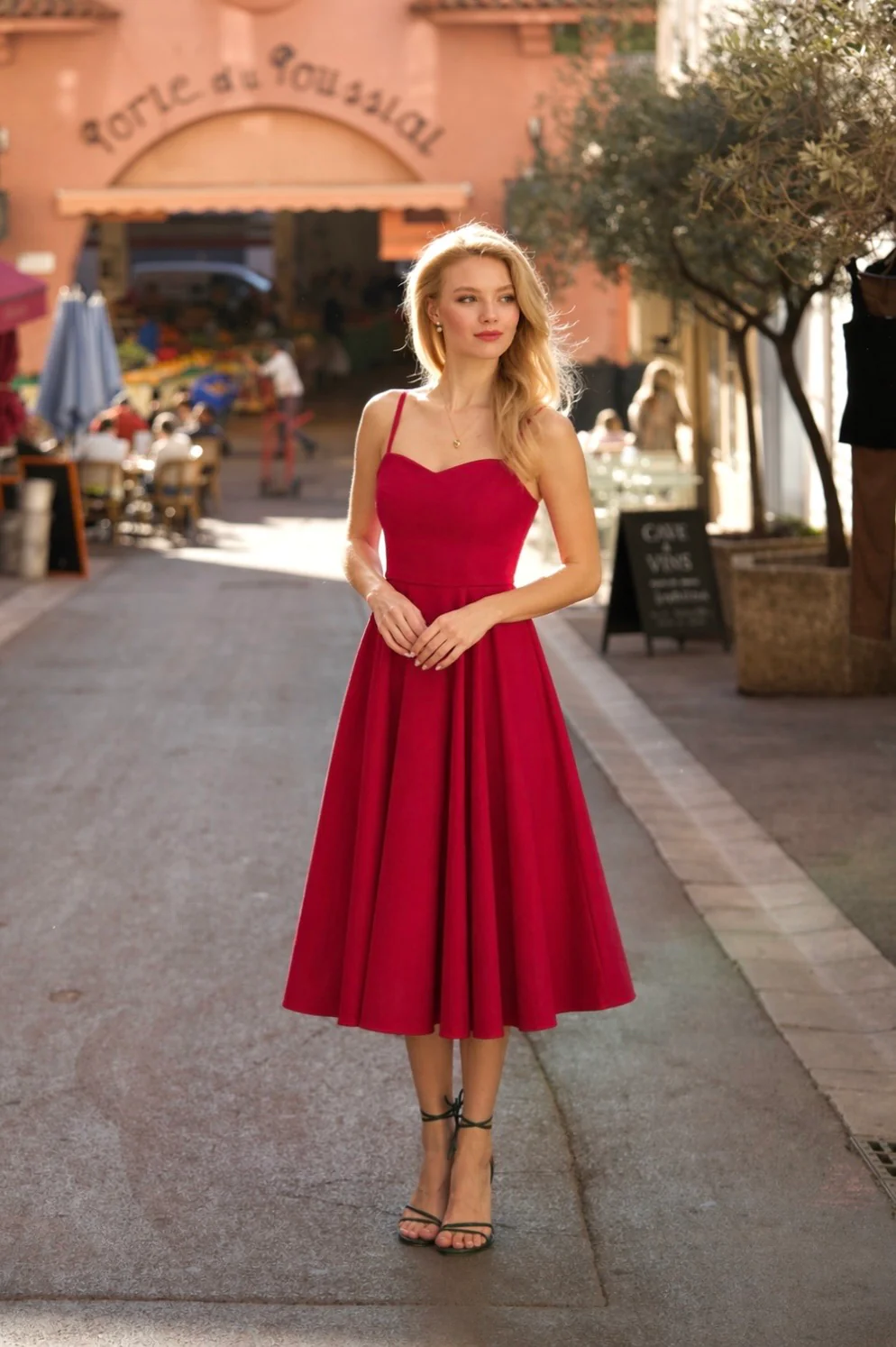 Bardot Linen Dress