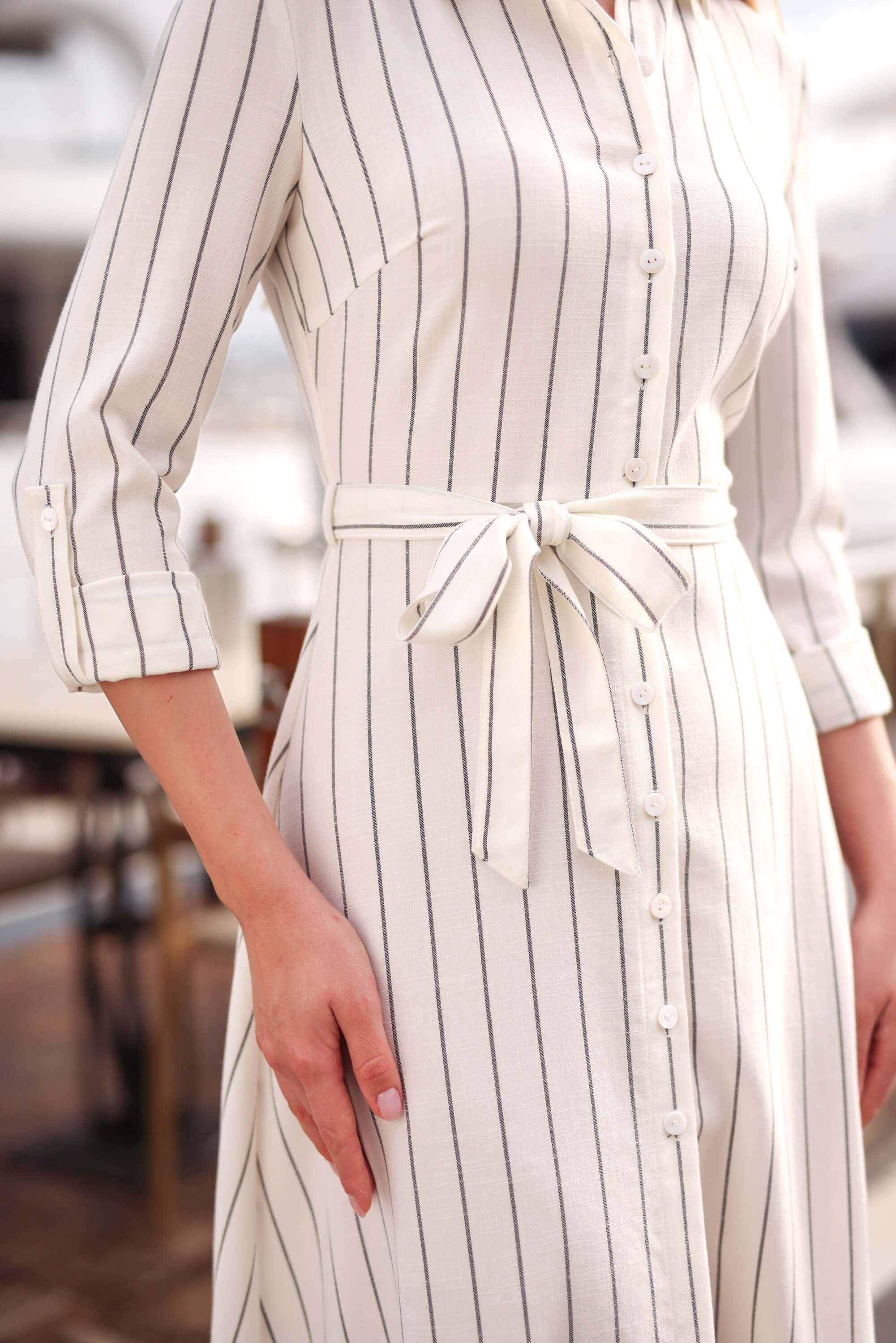 Holly Belted Dress - Image 9