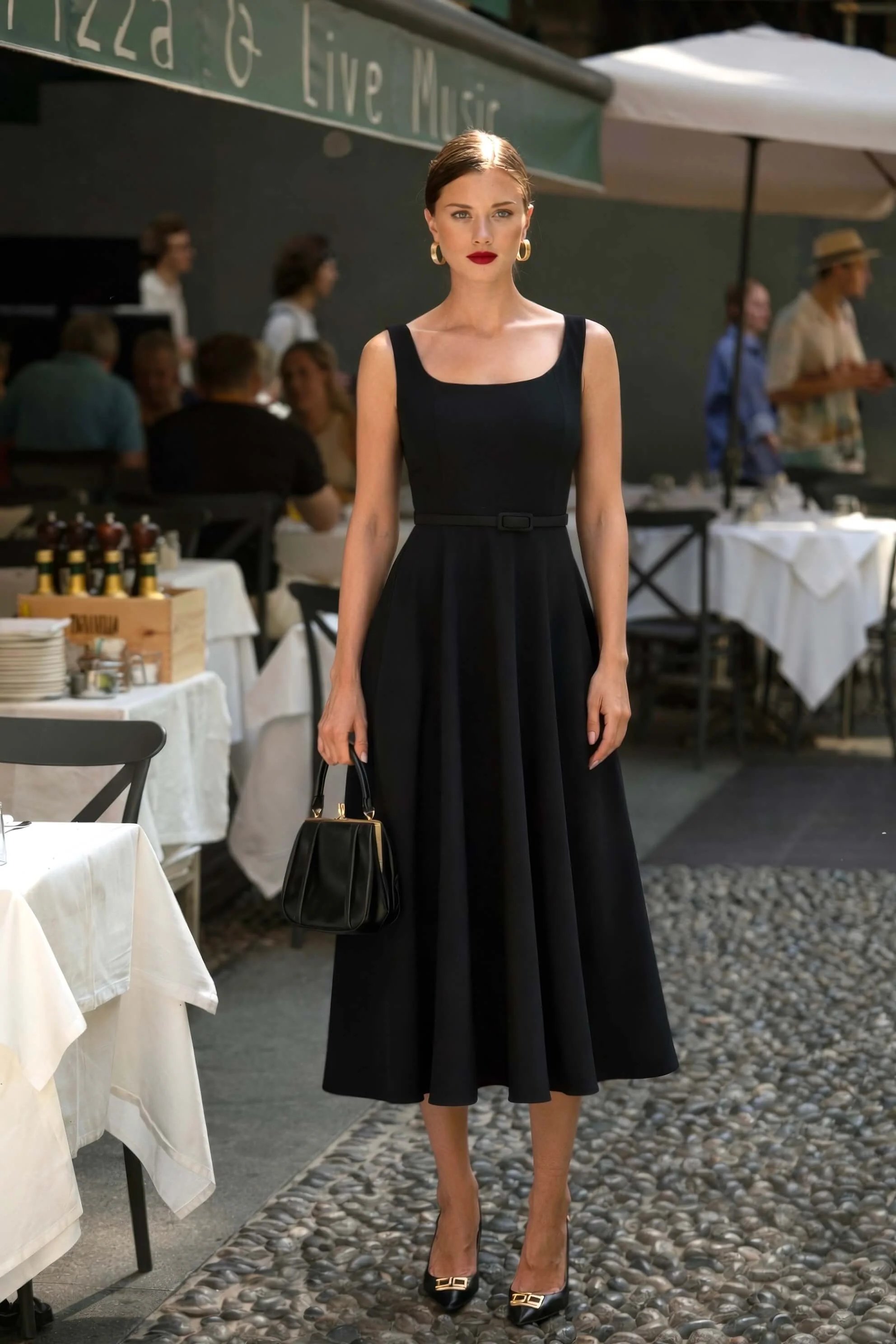 Aura Midi Dress - Image 3