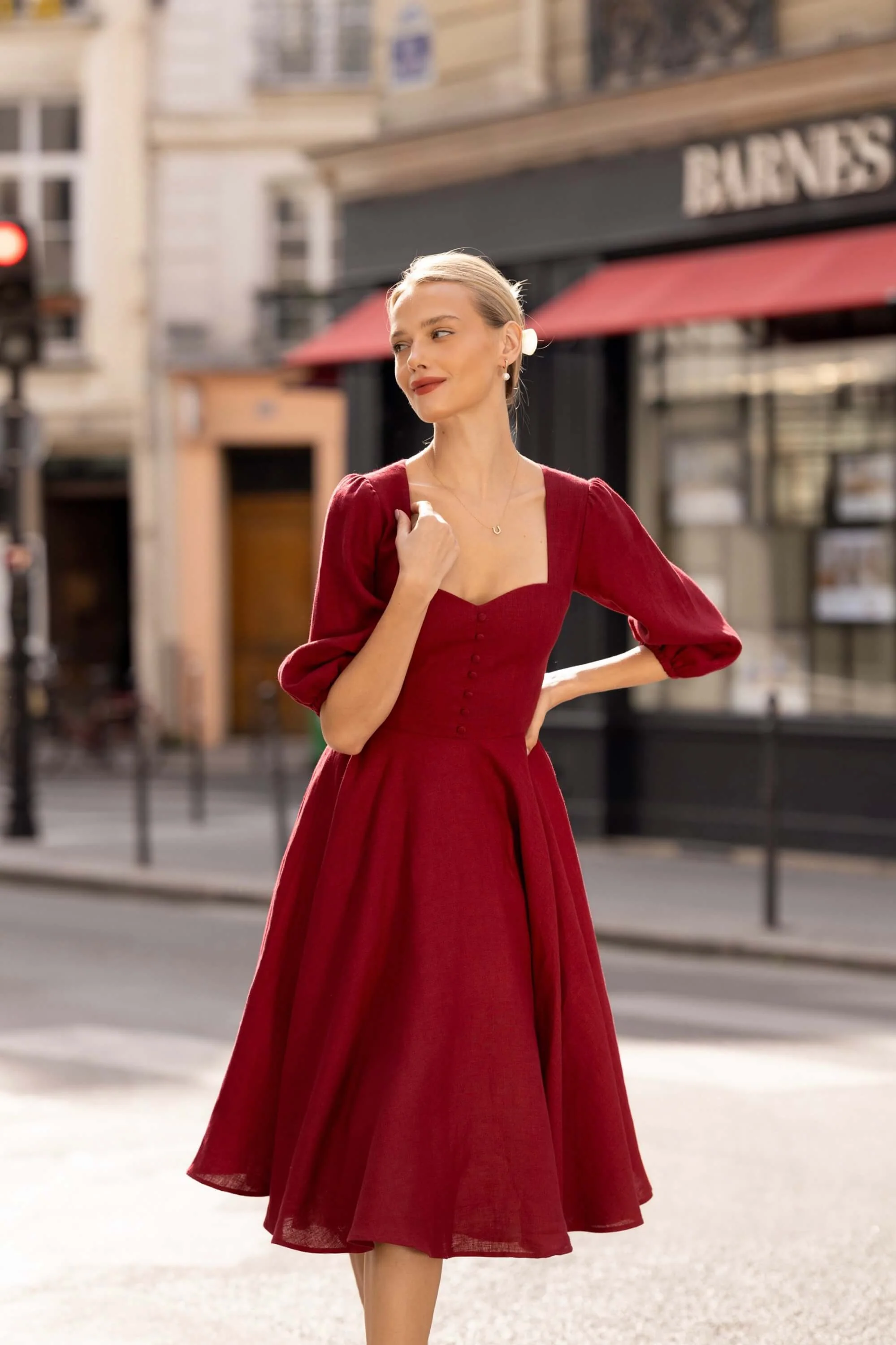 Bardetta Linen Dress - Image 14