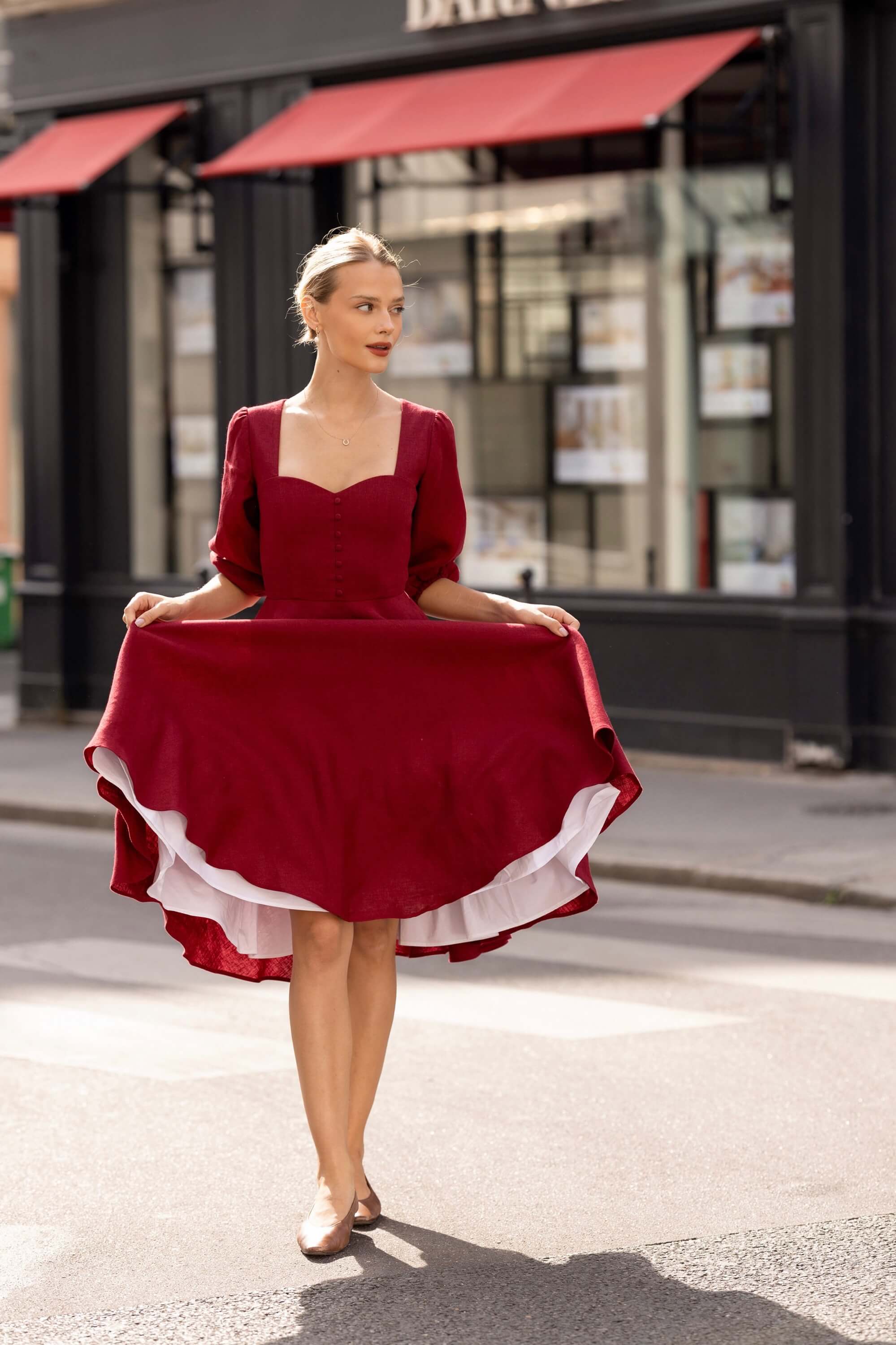Bardetta Linen Dress - Image 18
