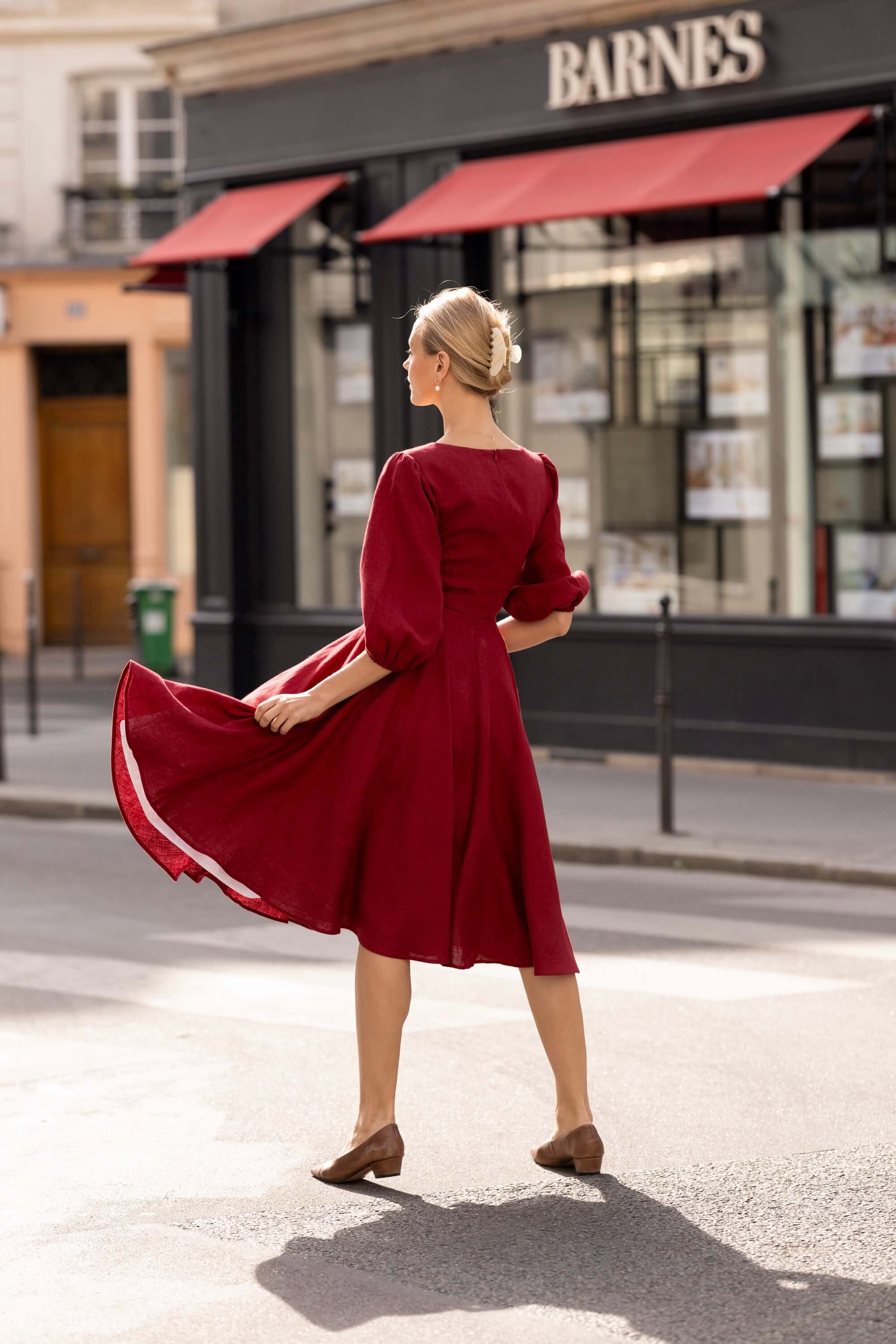 Bardetta Linen Dress - Image 20