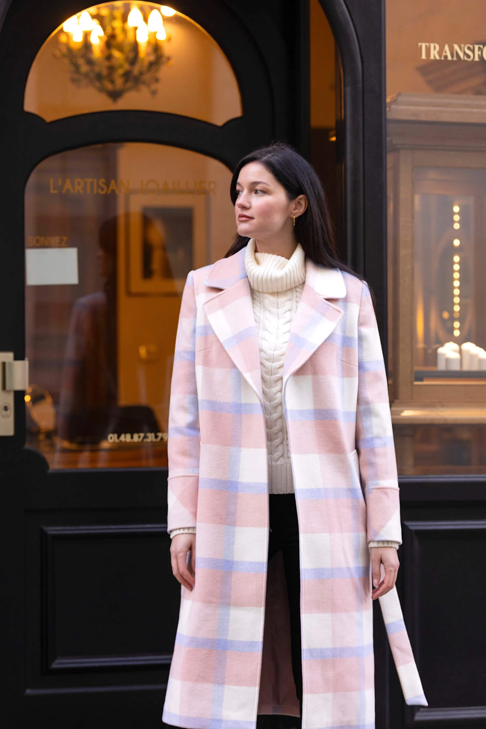 Giselle Wrap Coat - Image 2