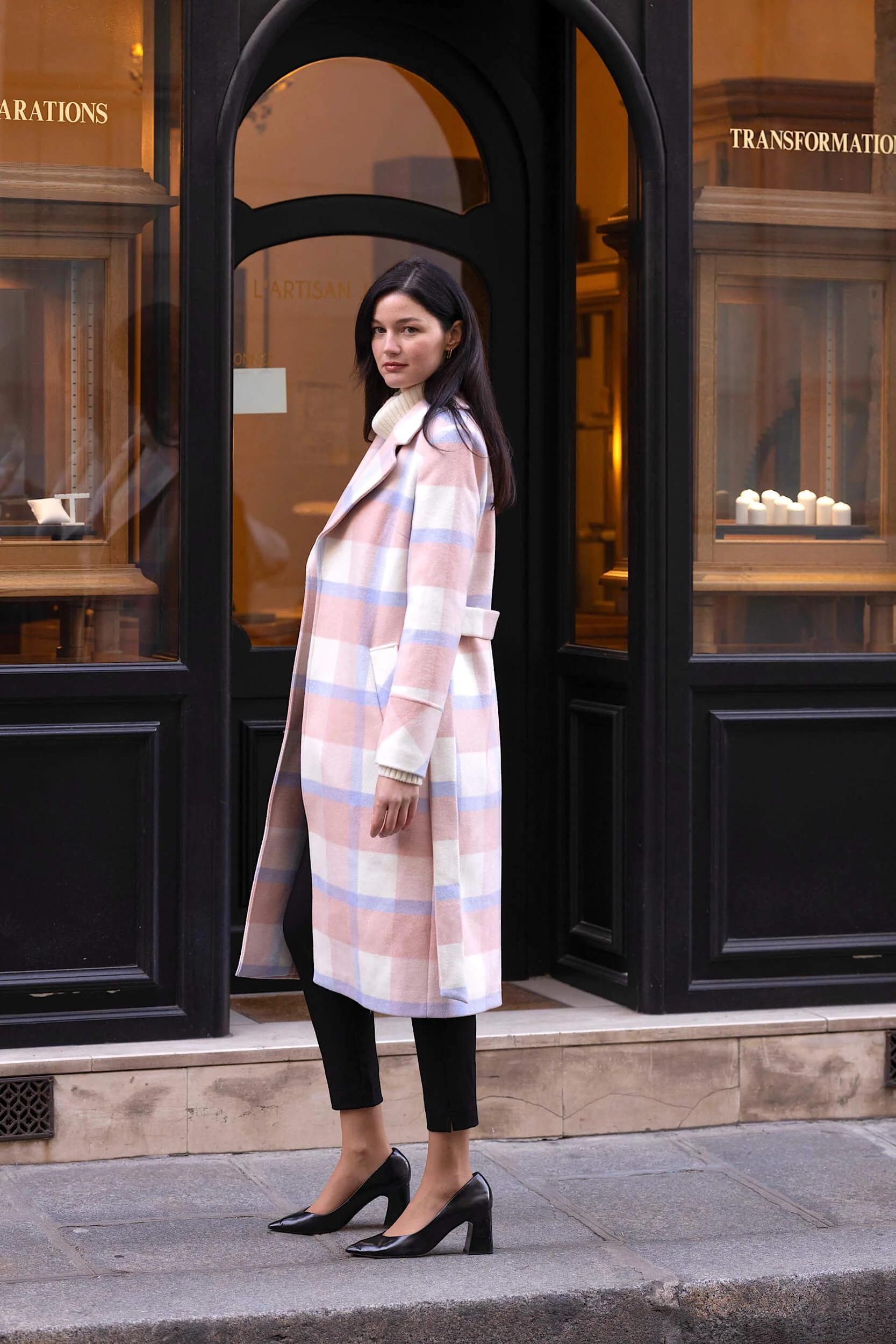 Giselle Wrap Coat - Image 3