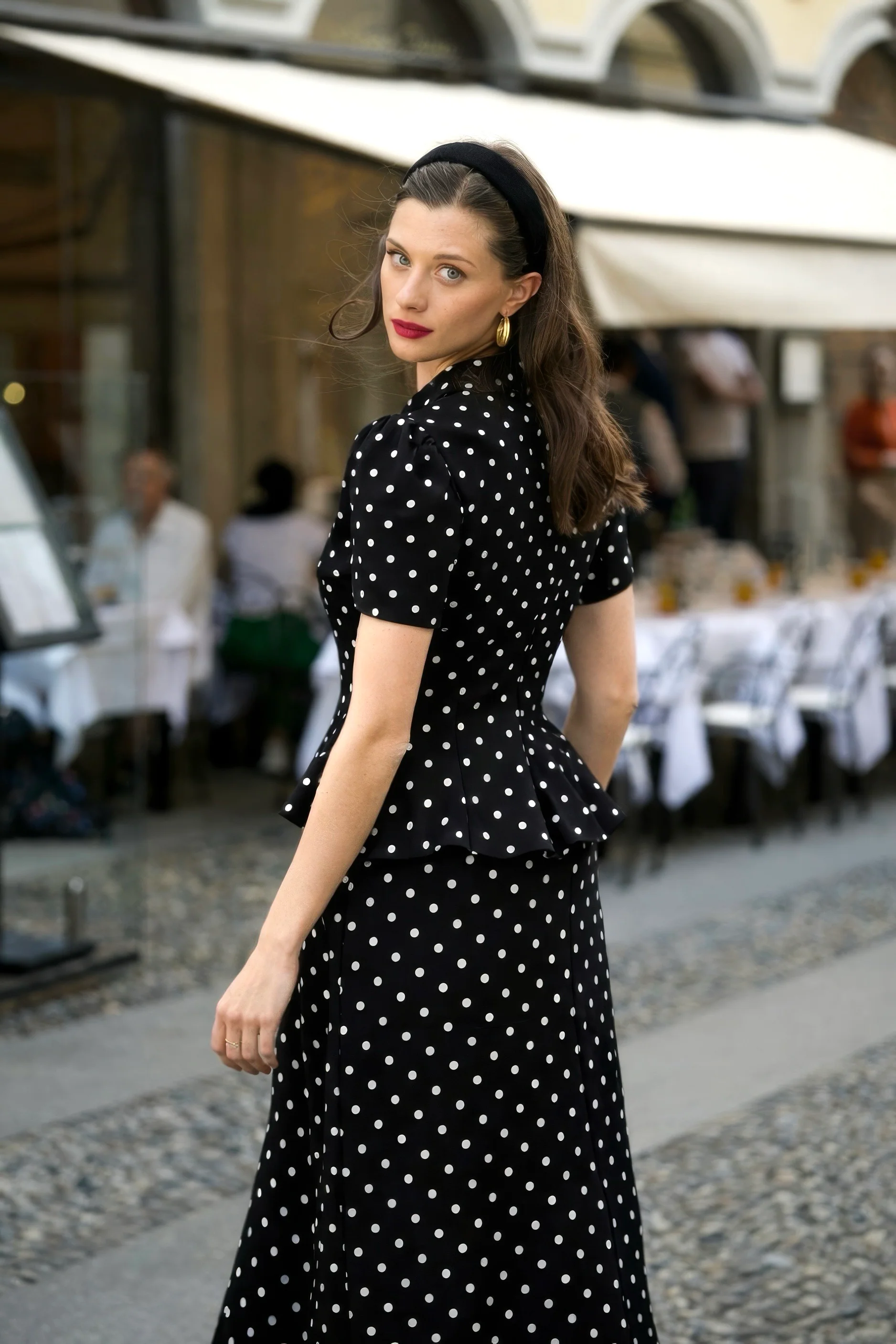 Andi Polka Dot Blouse - Image 4