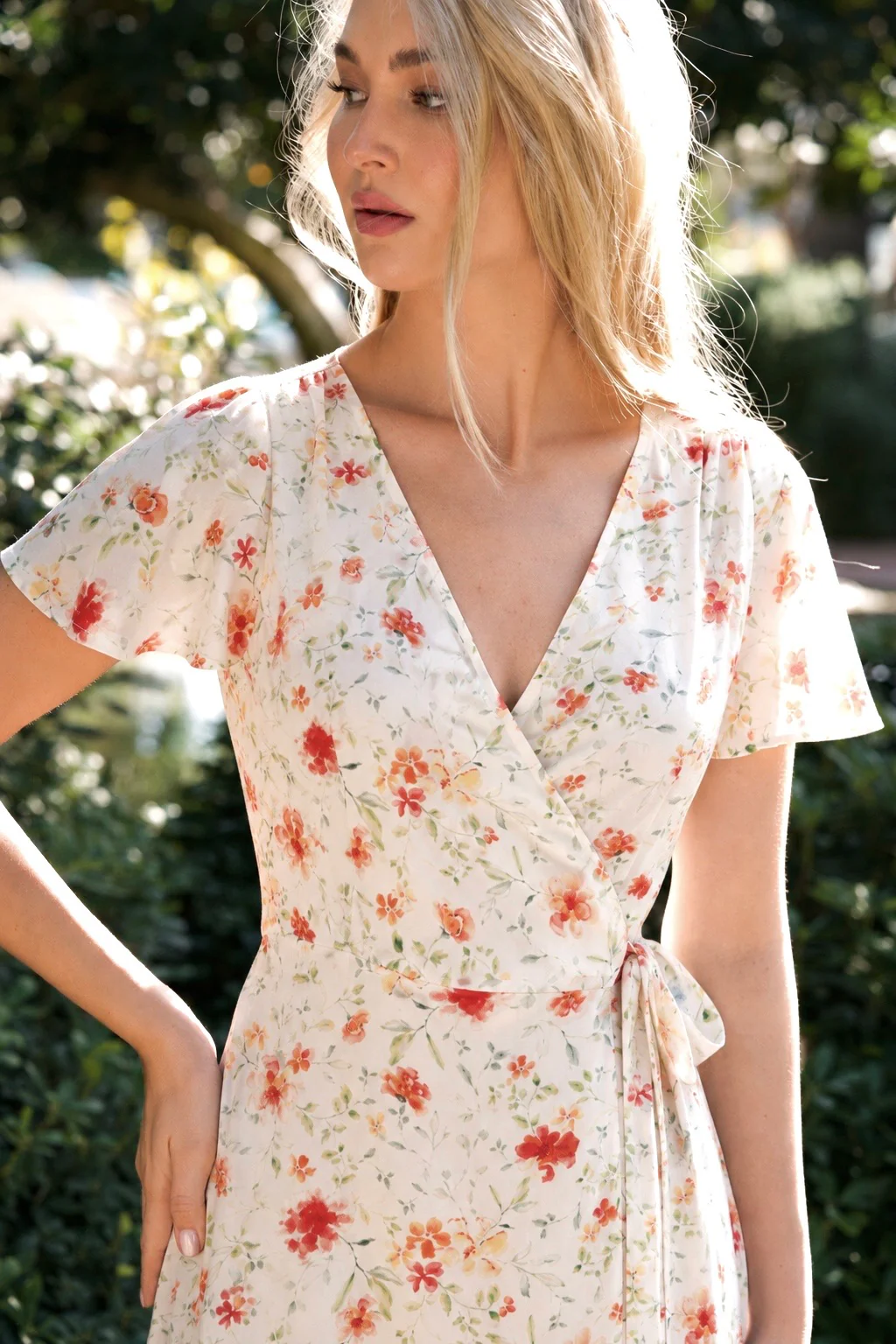 Arlette Wrap Dress - Image 3