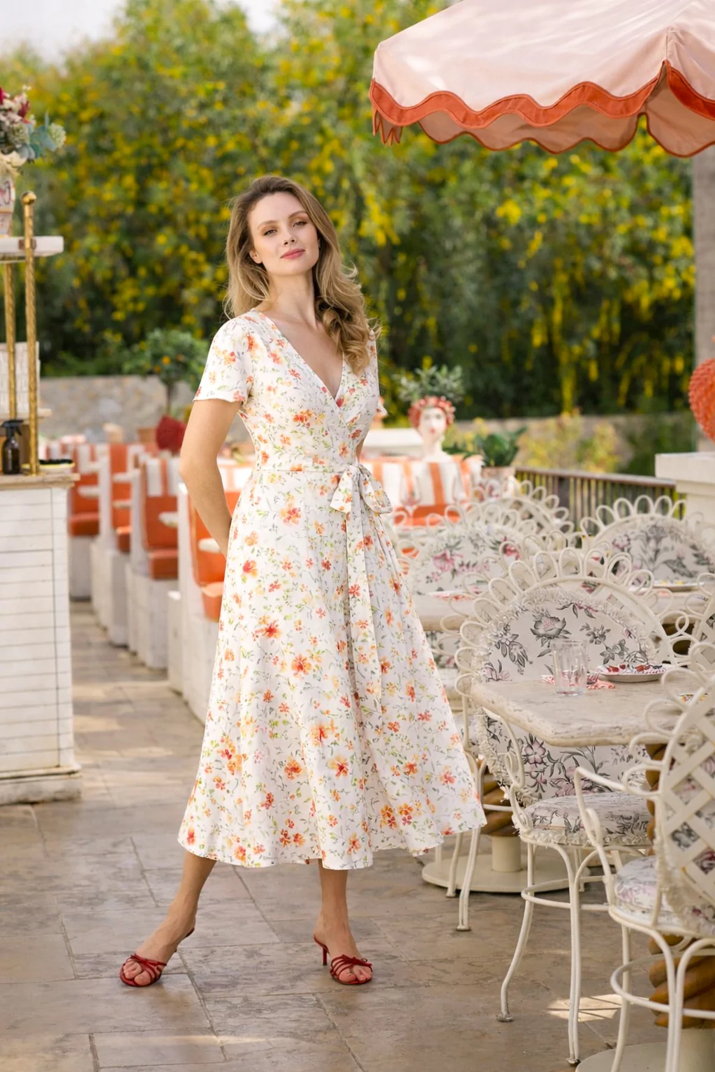 Arlette Wrap Dress - Image 6