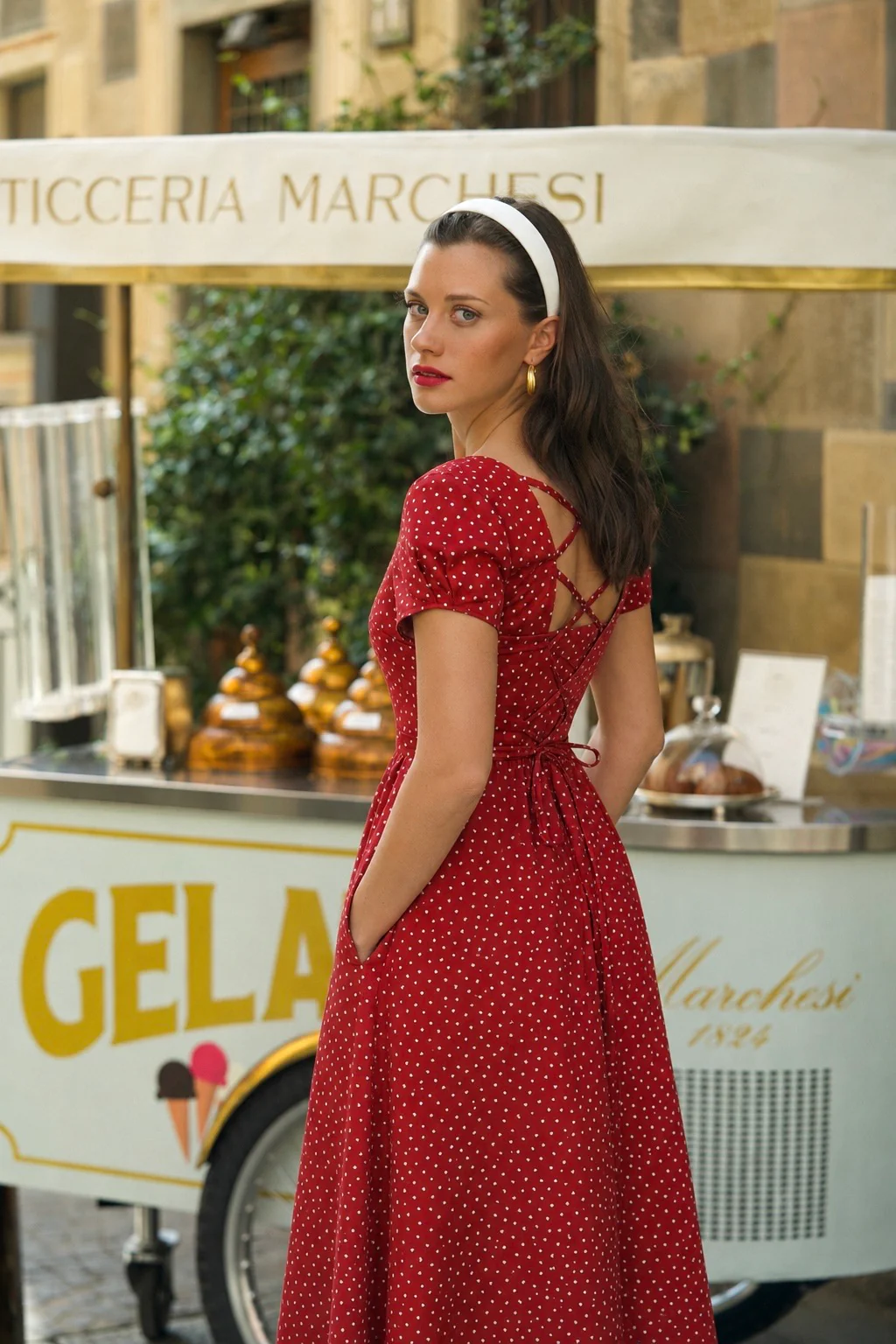 Estelle Button Down Dress - Image 4