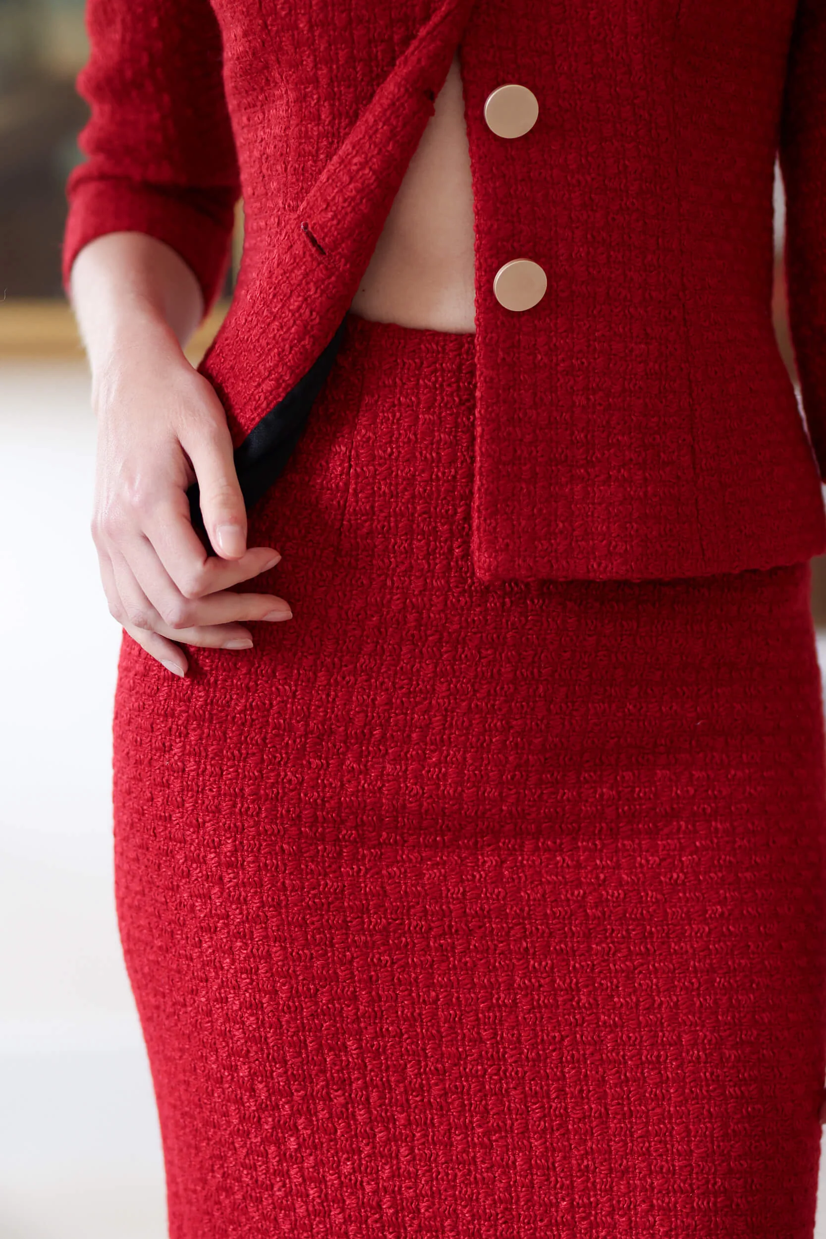 Margaux Tweed Two Piece - Image 12