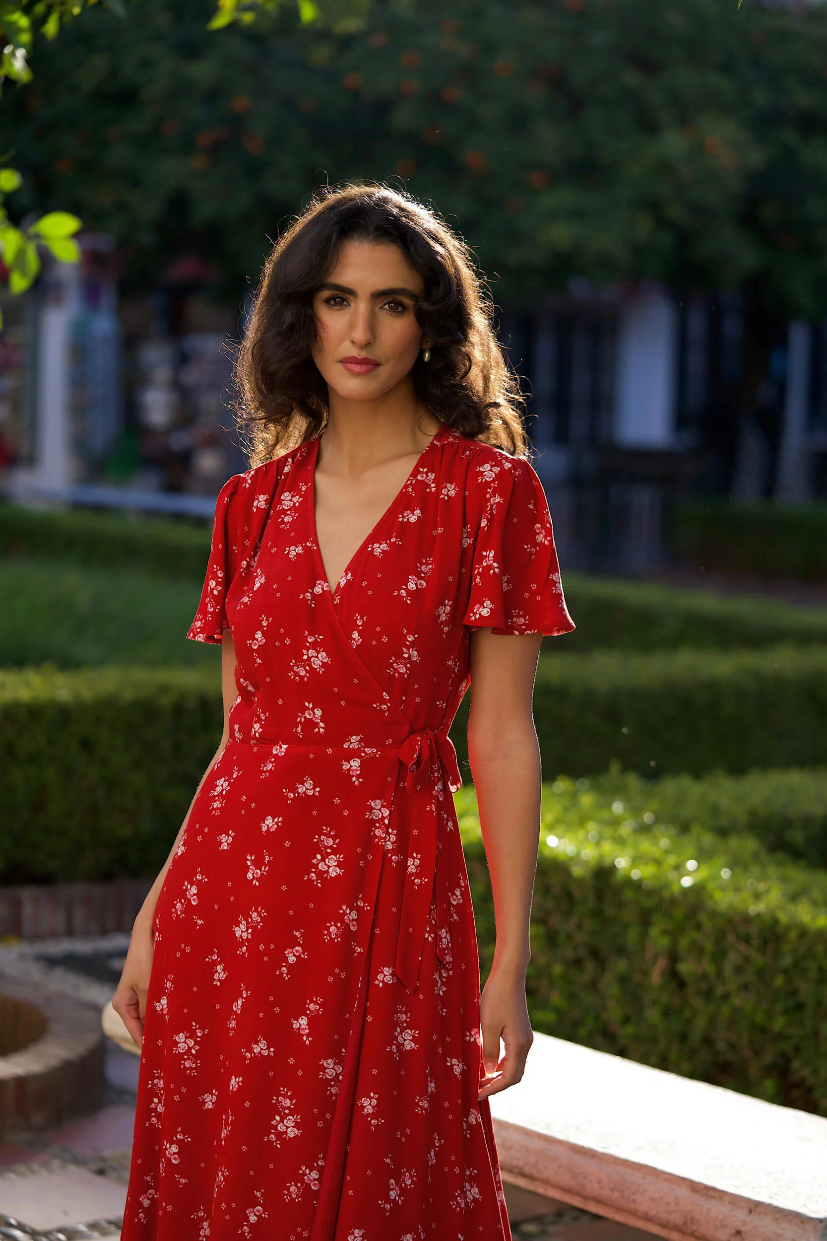 Arlette Wrap Dress - Image 2