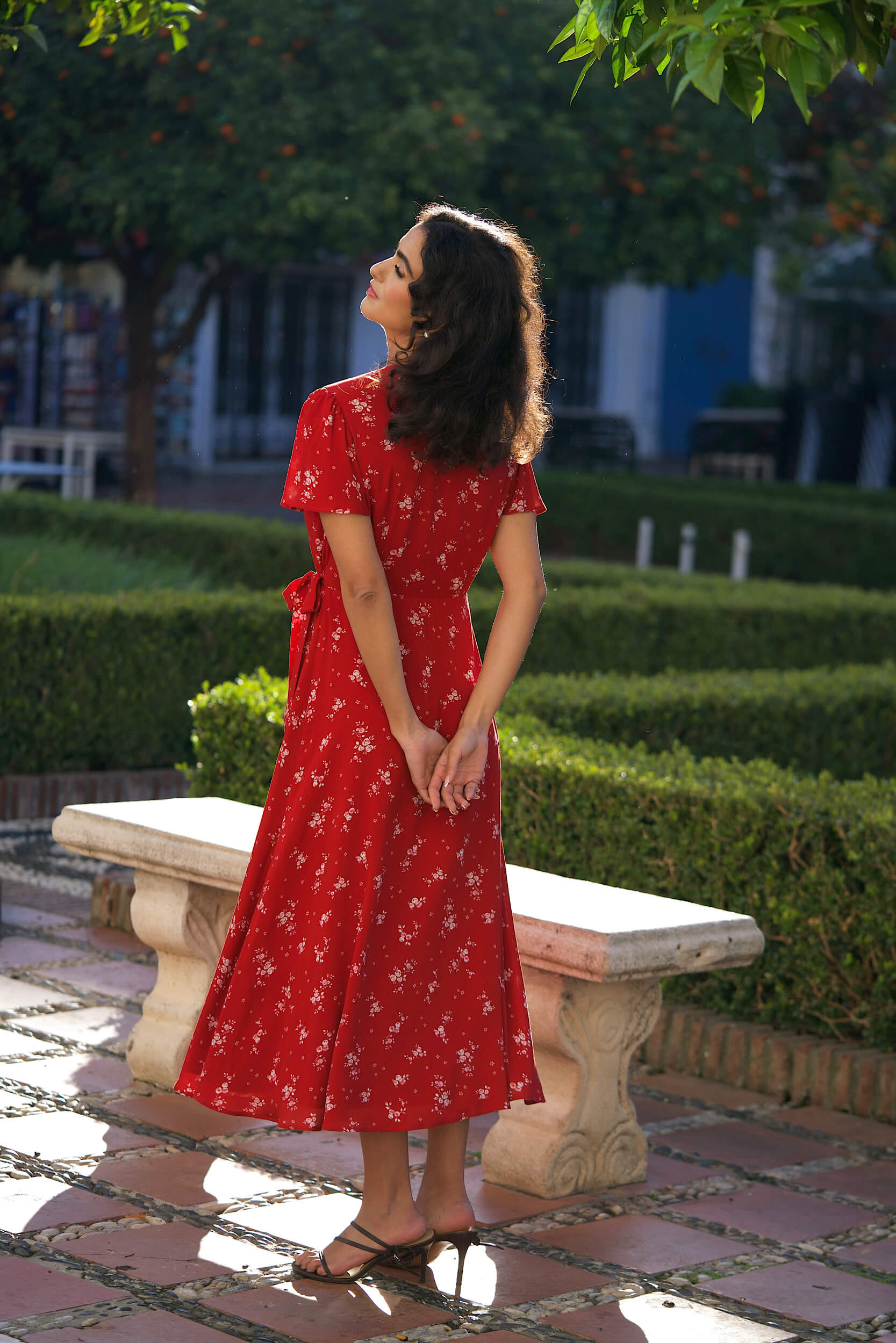 Arlette Wrap Dress - Image 6