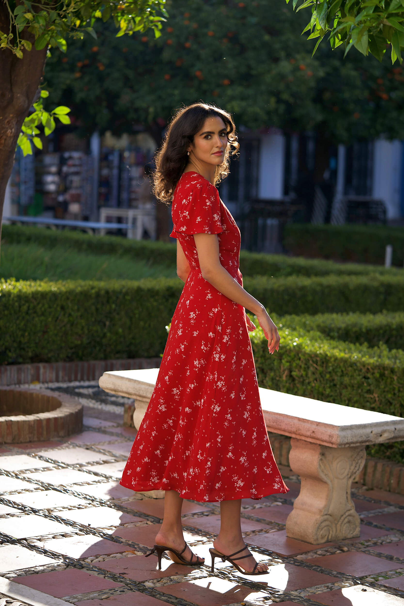 Arlette Wrap Dress - Image 7