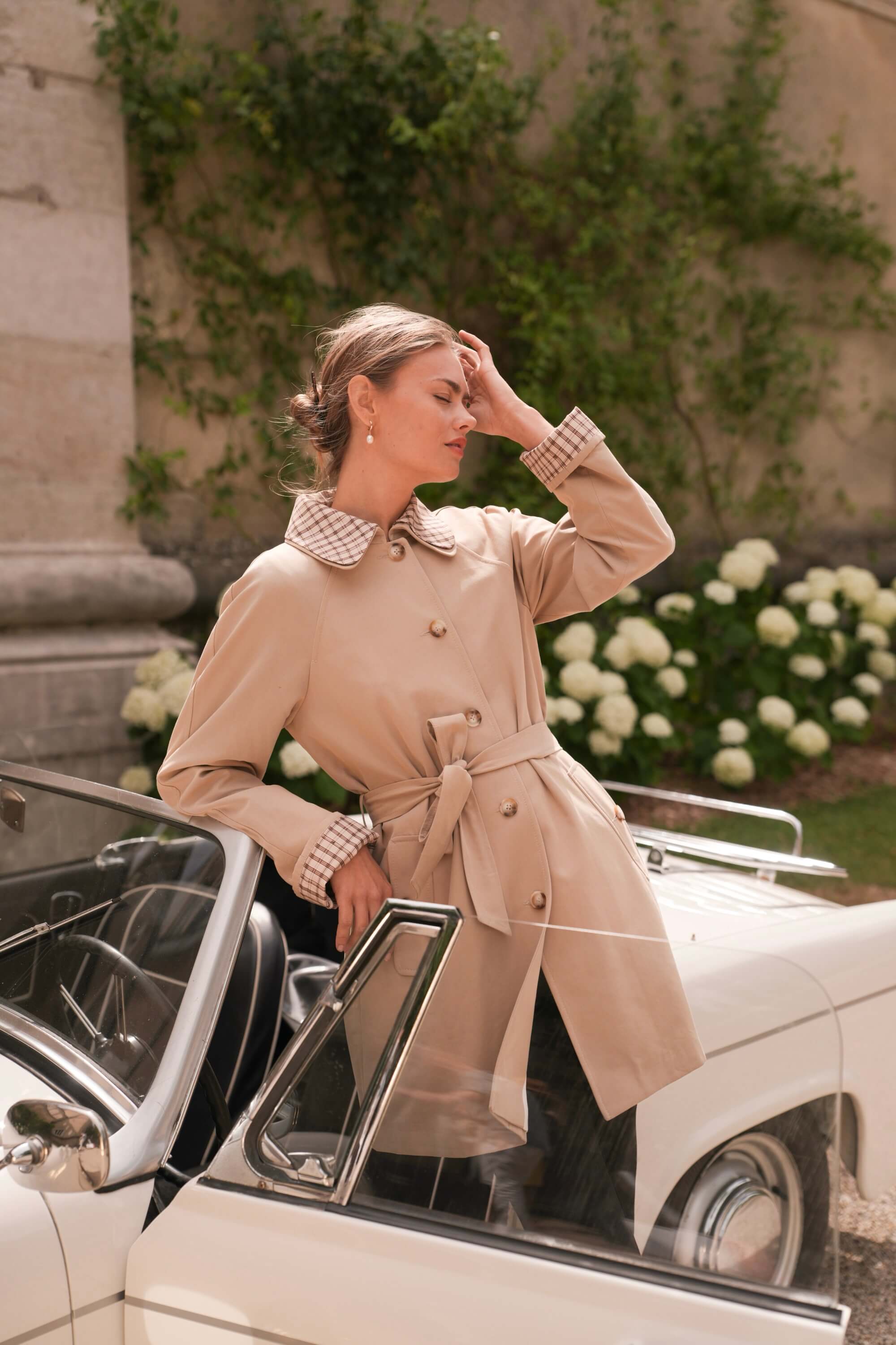 Charlie Short Trenchcoat - Image 11