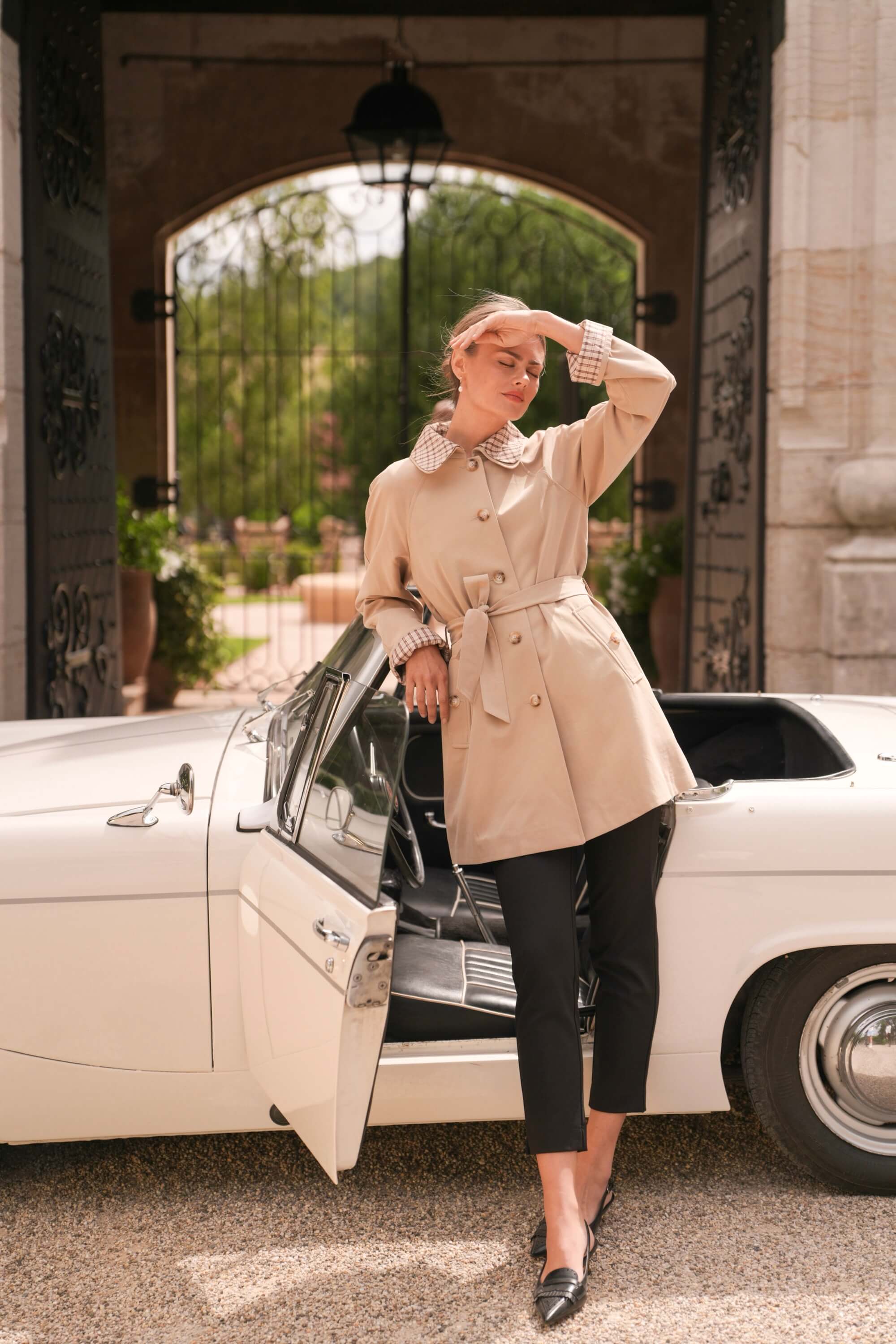 Charlie Short Trenchcoat - Image 12