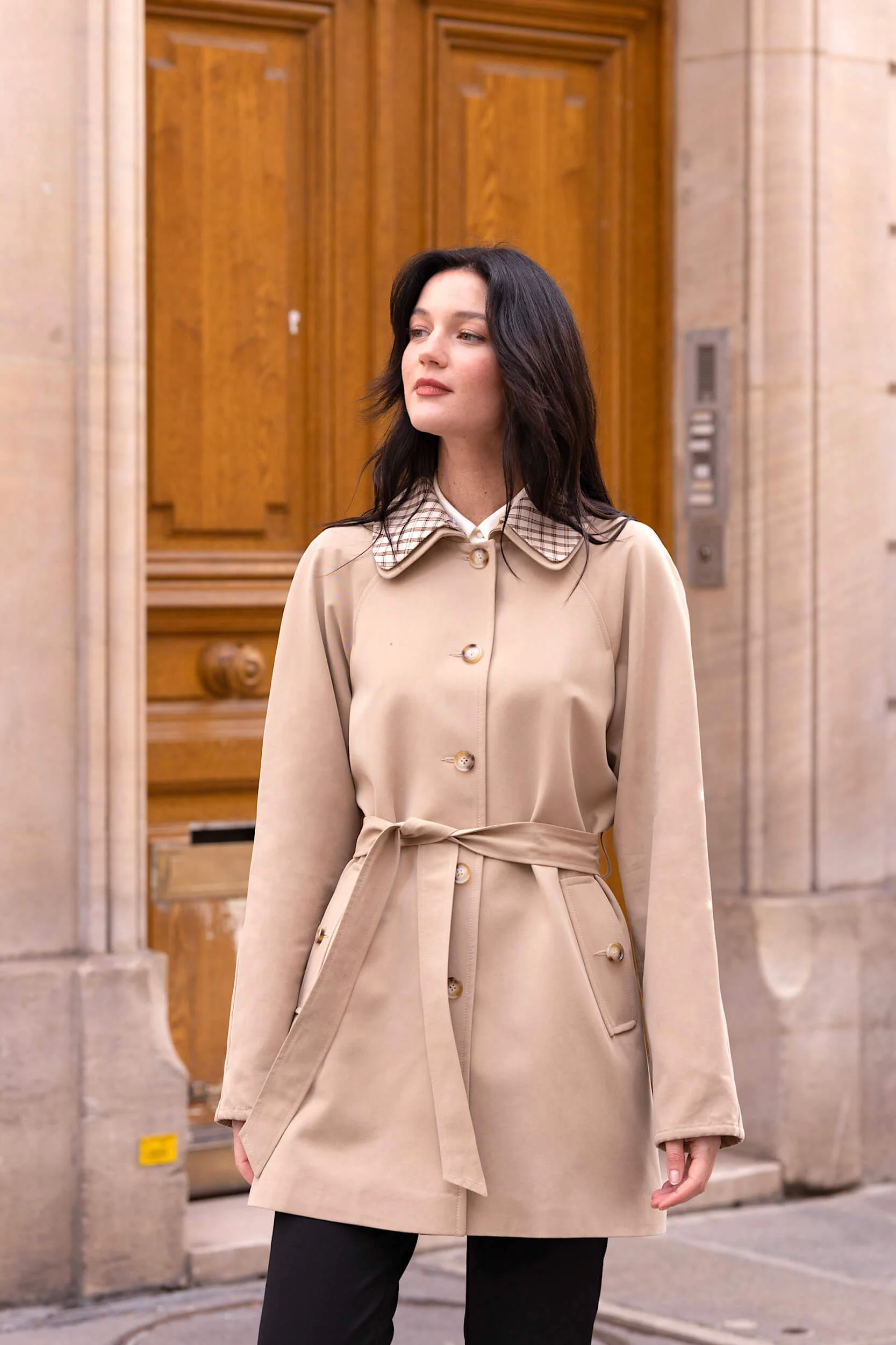 Charlie Short Trenchcoat - Image 3