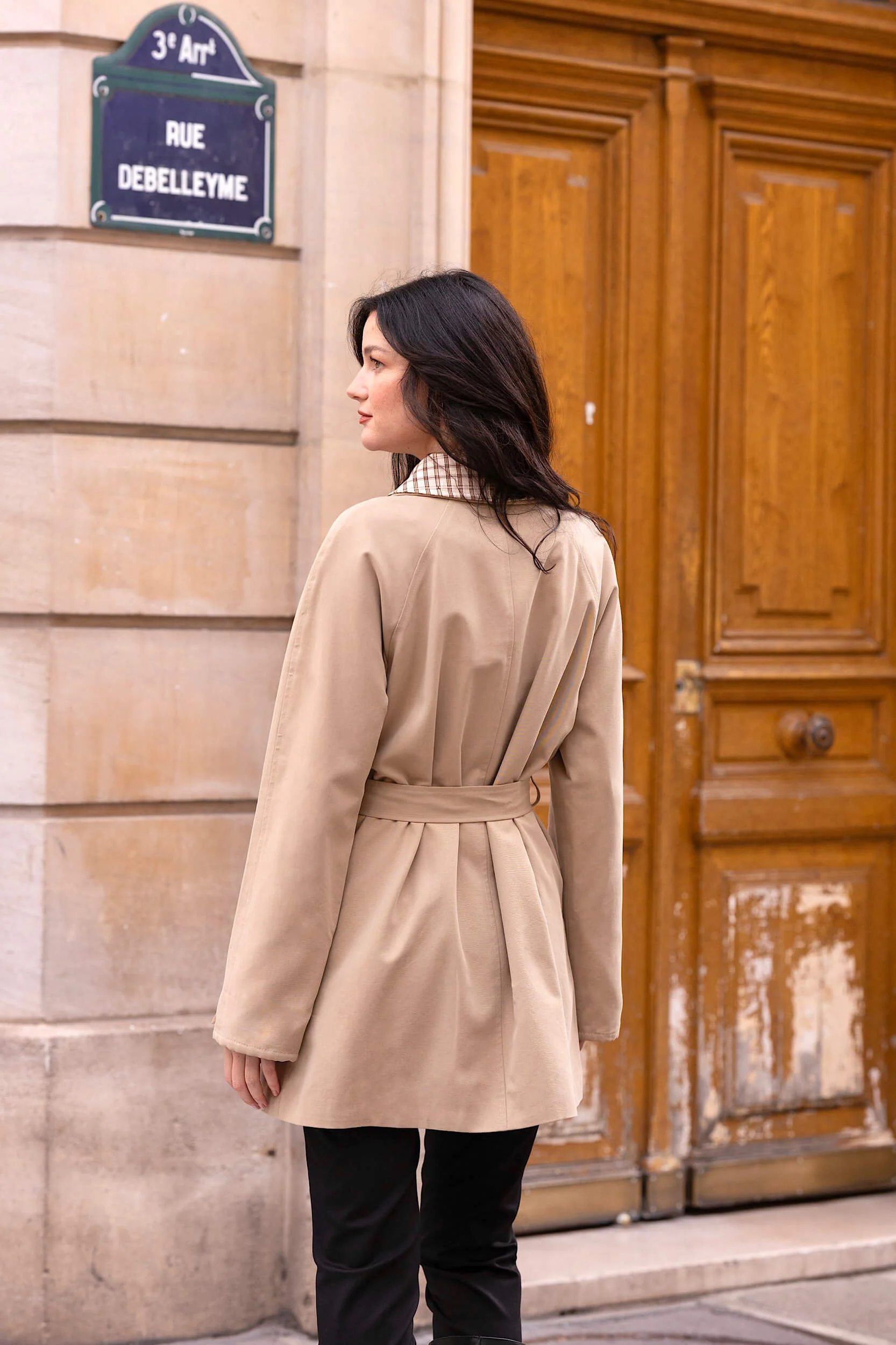 Charlie Short Trenchcoat - Image 8