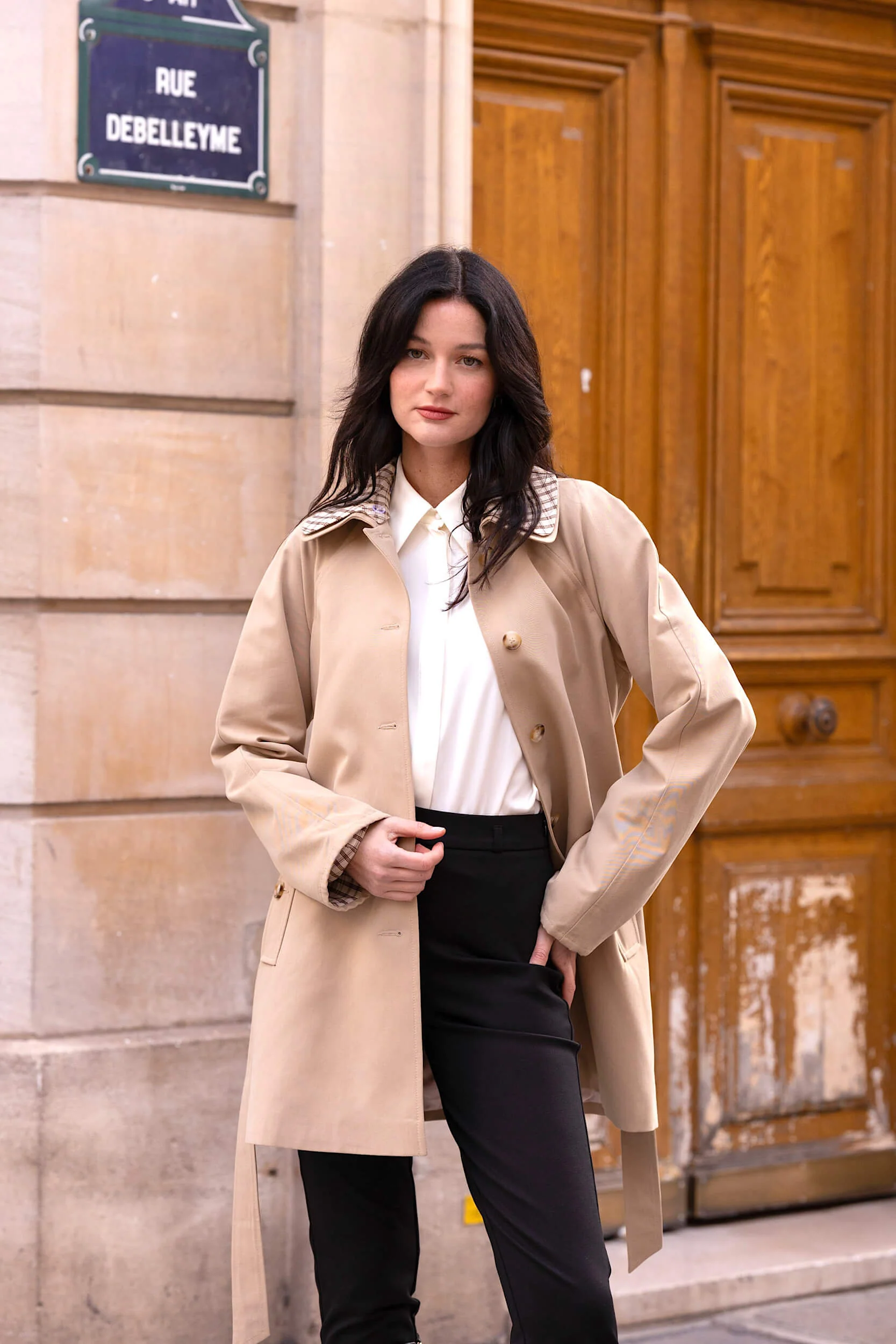 Charlie Short Trenchcoat - Image 9