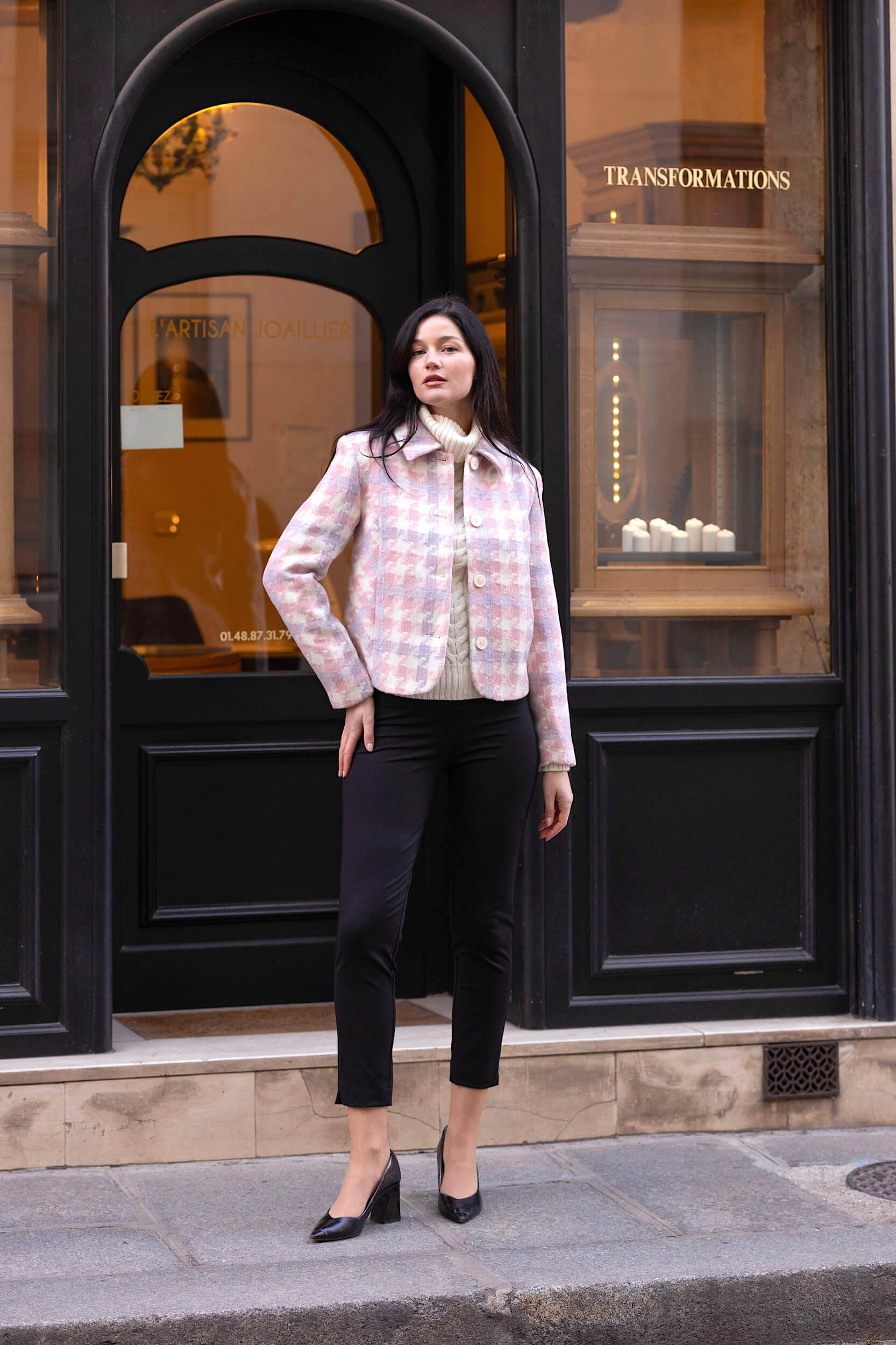 Melanie Wool Short Coat