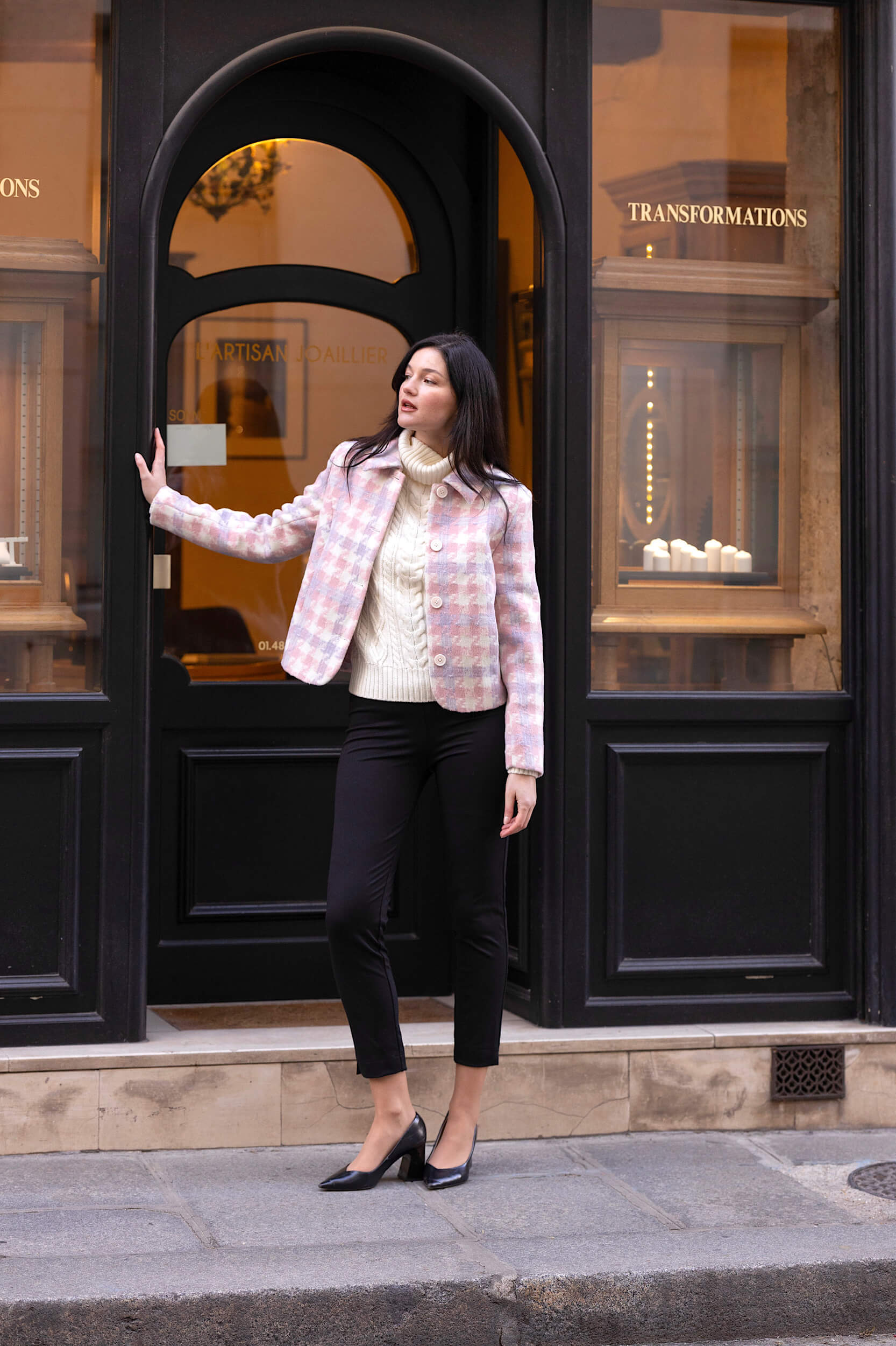 Melanie Wool Short Coat - Image 3