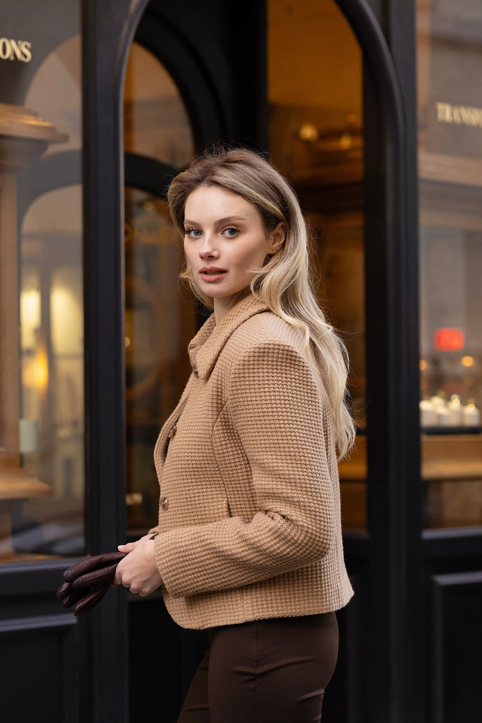 Melanie Wool Short Coat - Image 8