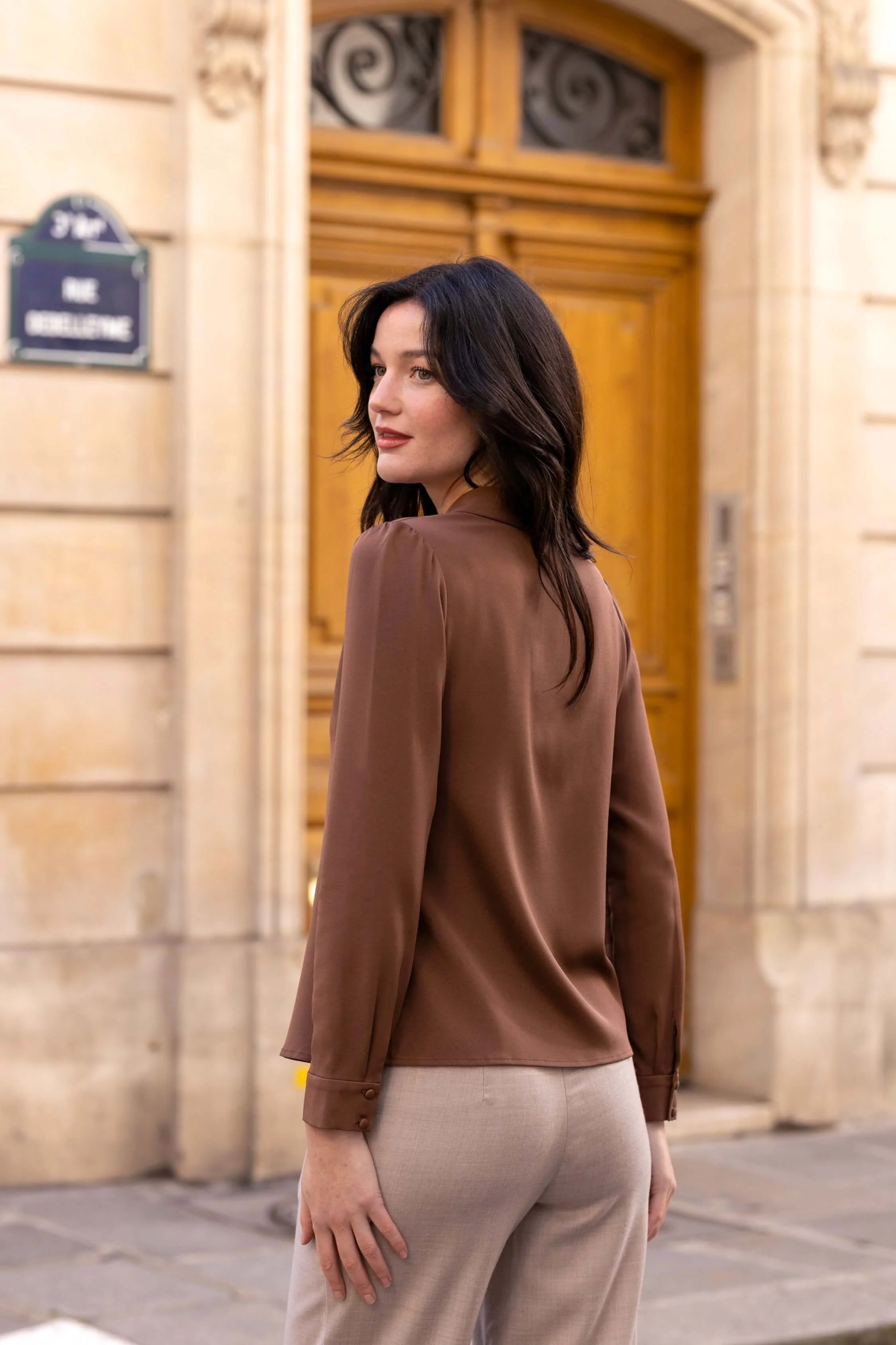 Rhea Silk Blouse - Image 15
