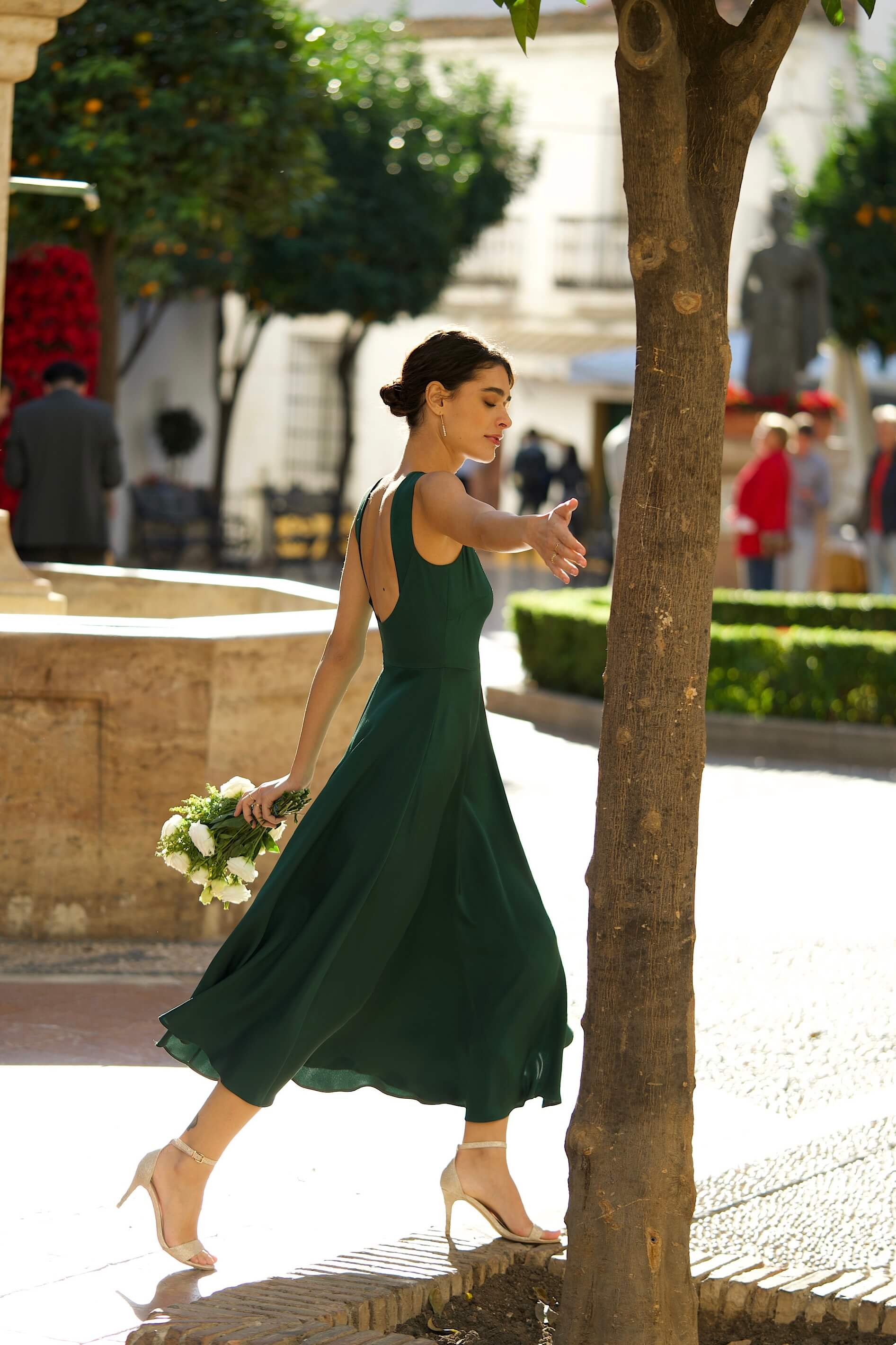 Freya Silk Dress - Image 9