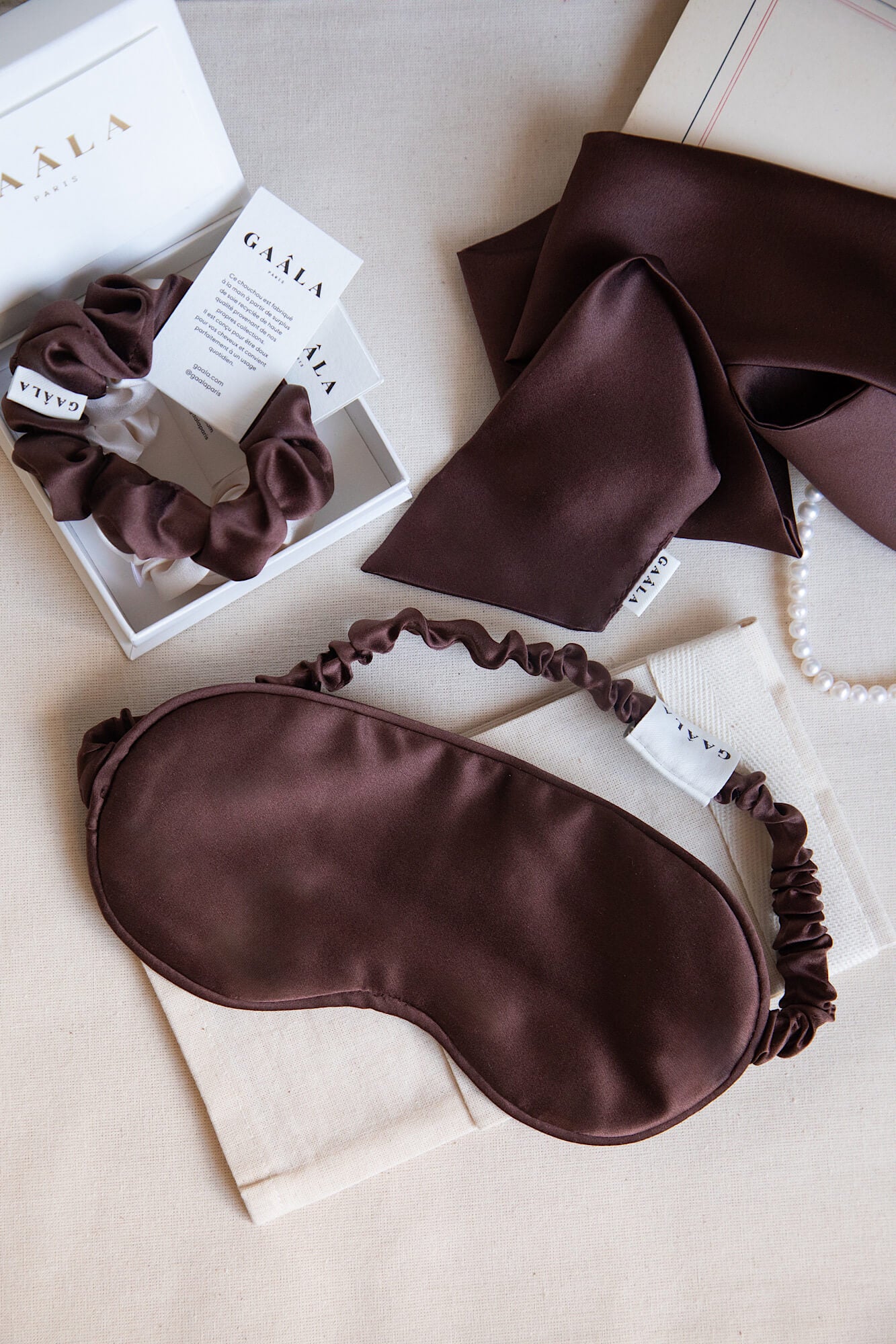 Zoe Silk Scrunchie - Image 9