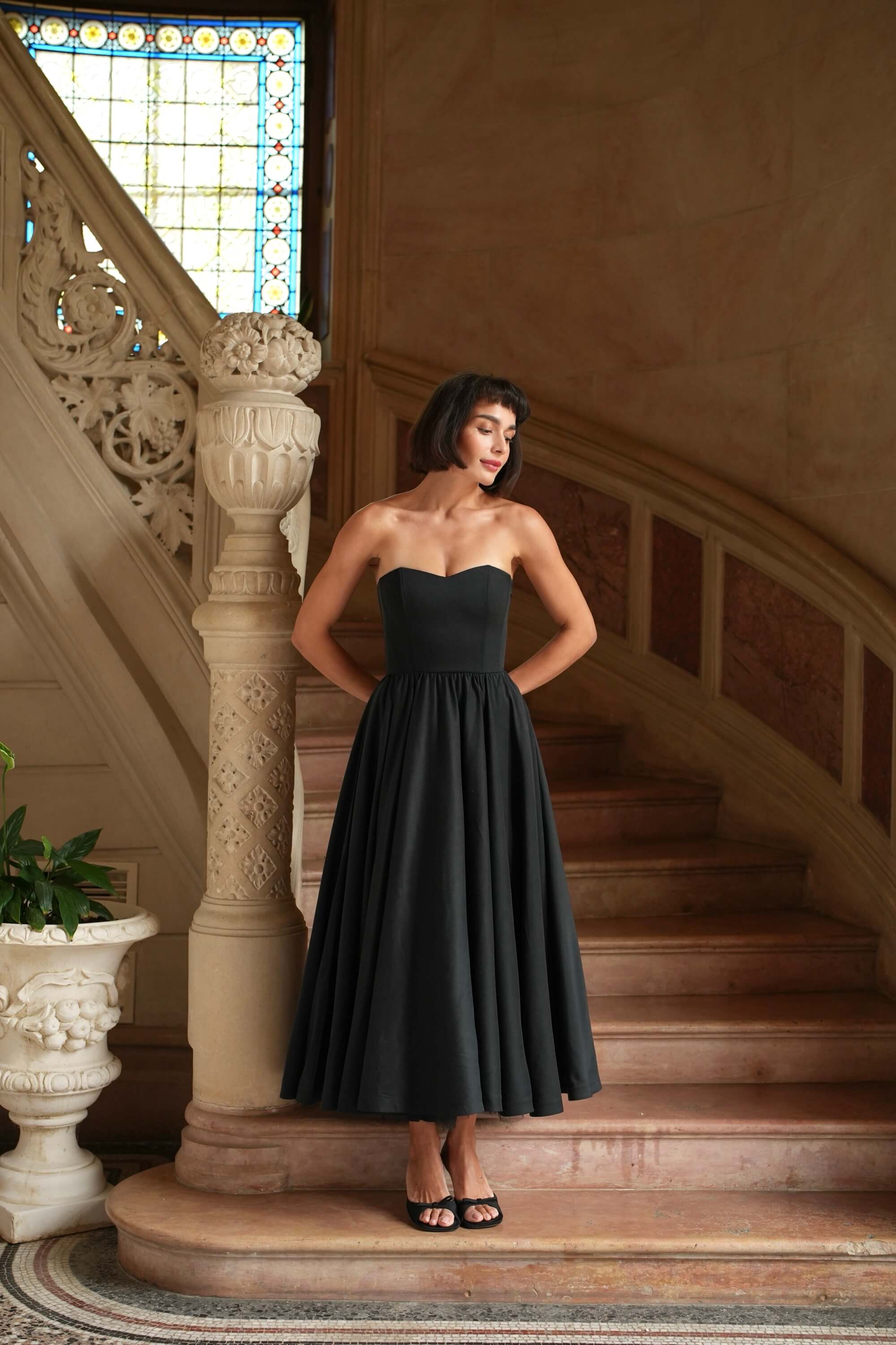 Annabeth Strapless Dress - Image 6